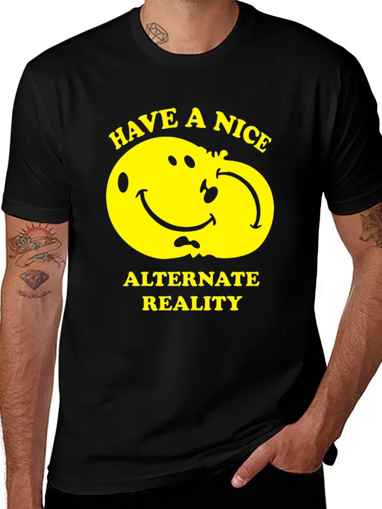 Variant 23 of Have a Nice Alternate Reality Graphic T-Shirt