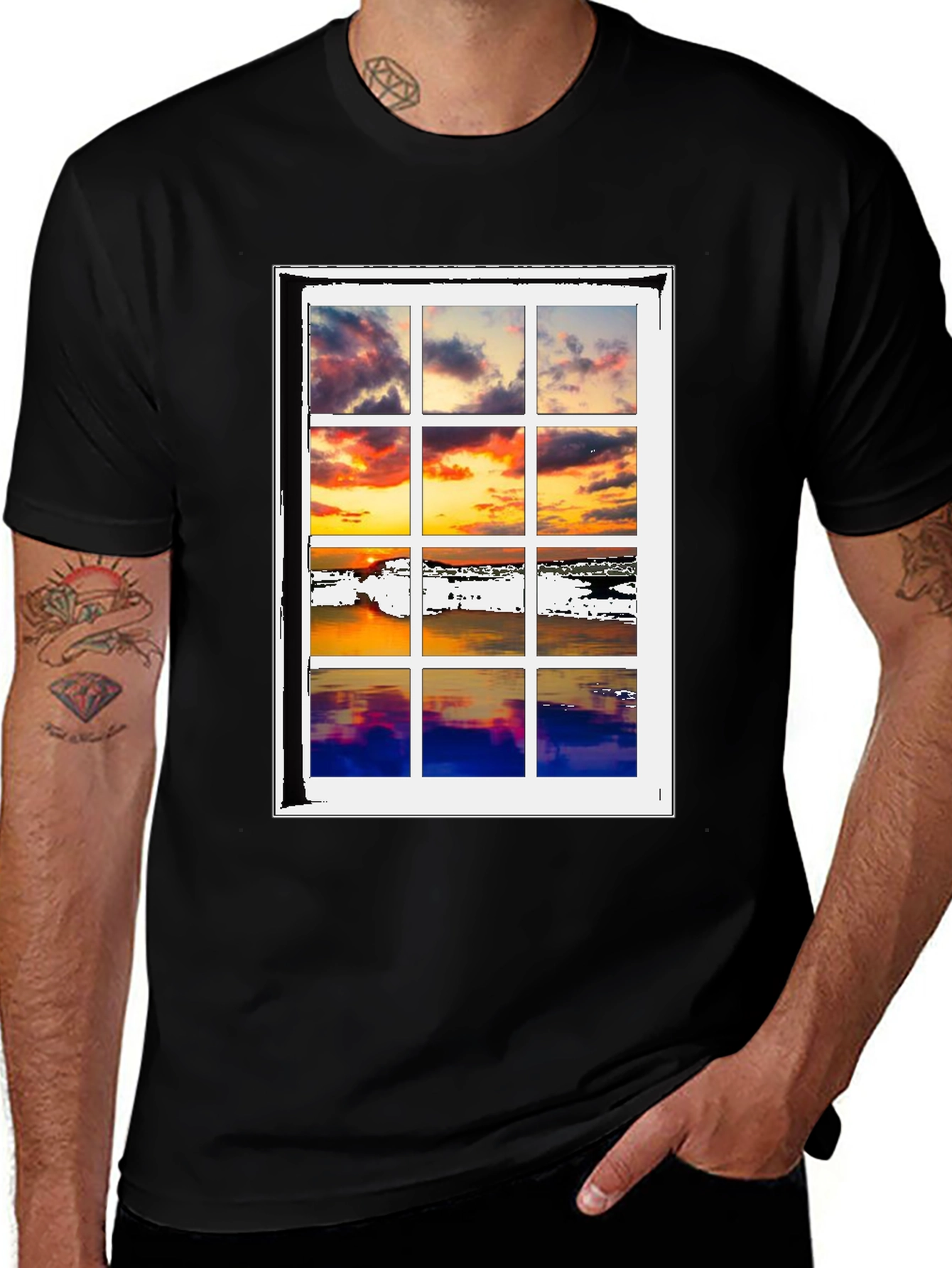 Variant 13 of Sunset View T-Shirt
