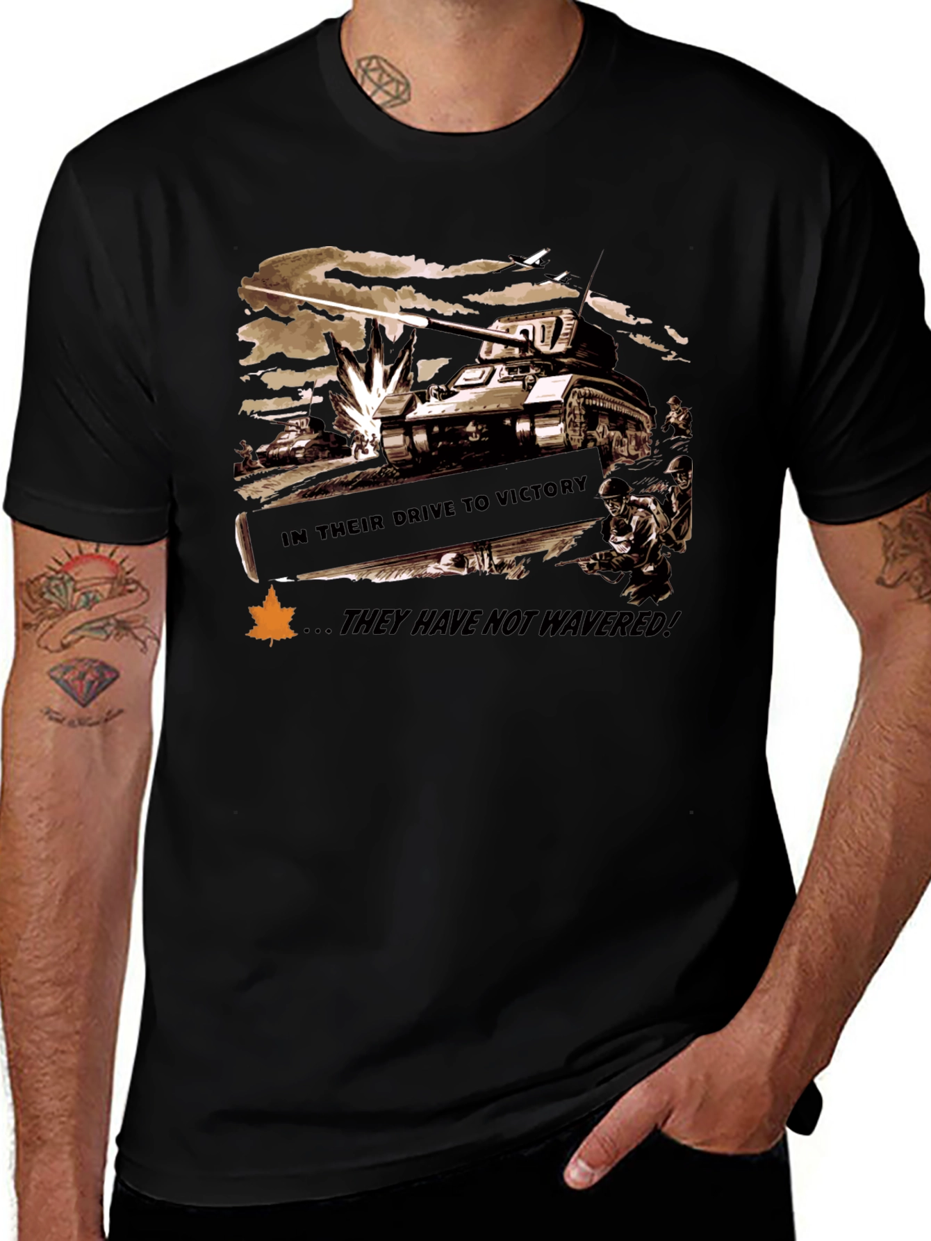 Variant 8 of Vintage Tank Graphic T-Shirt