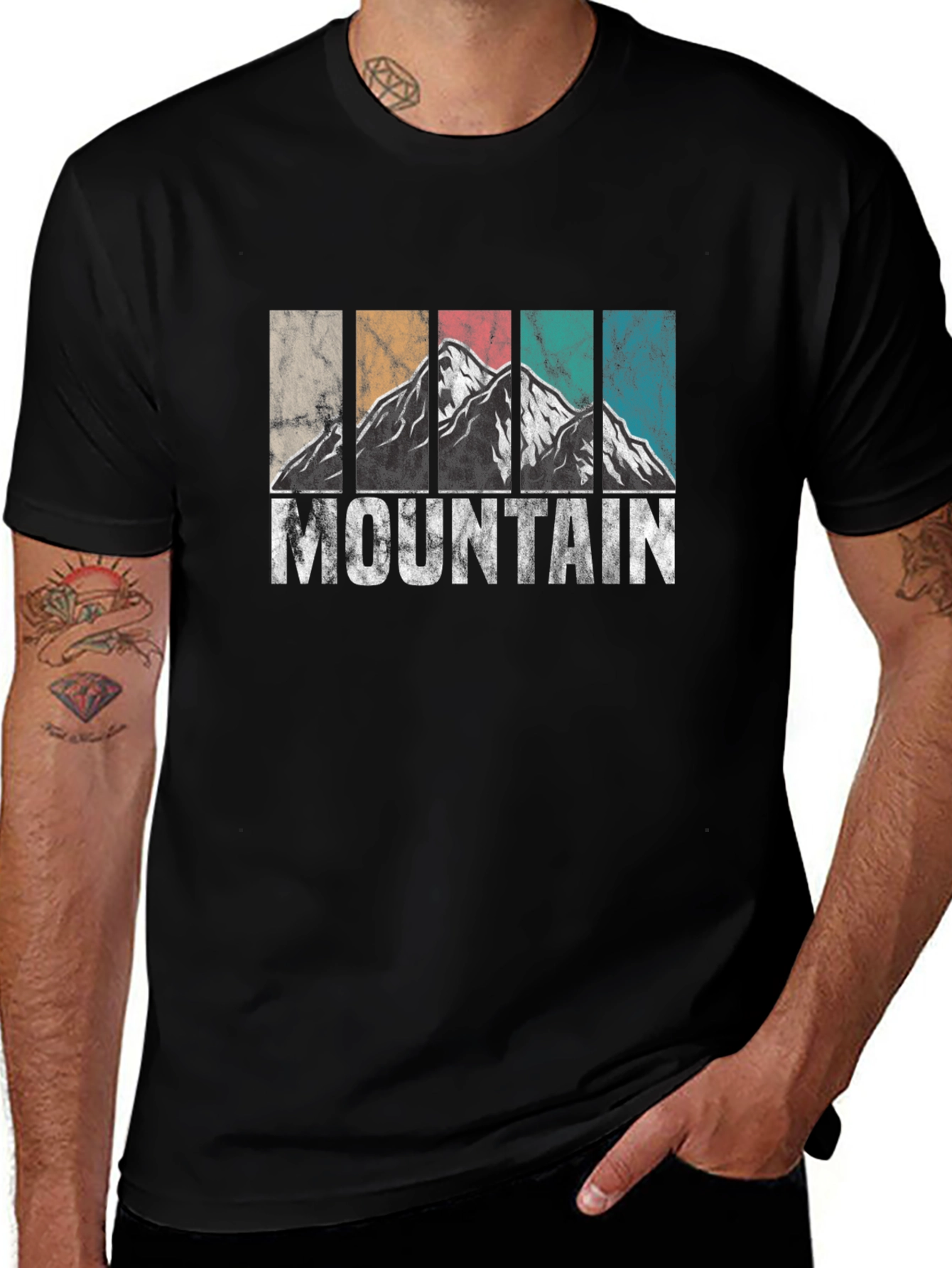 Variant 9 of Vintage Mountain Graphic T-Shirt