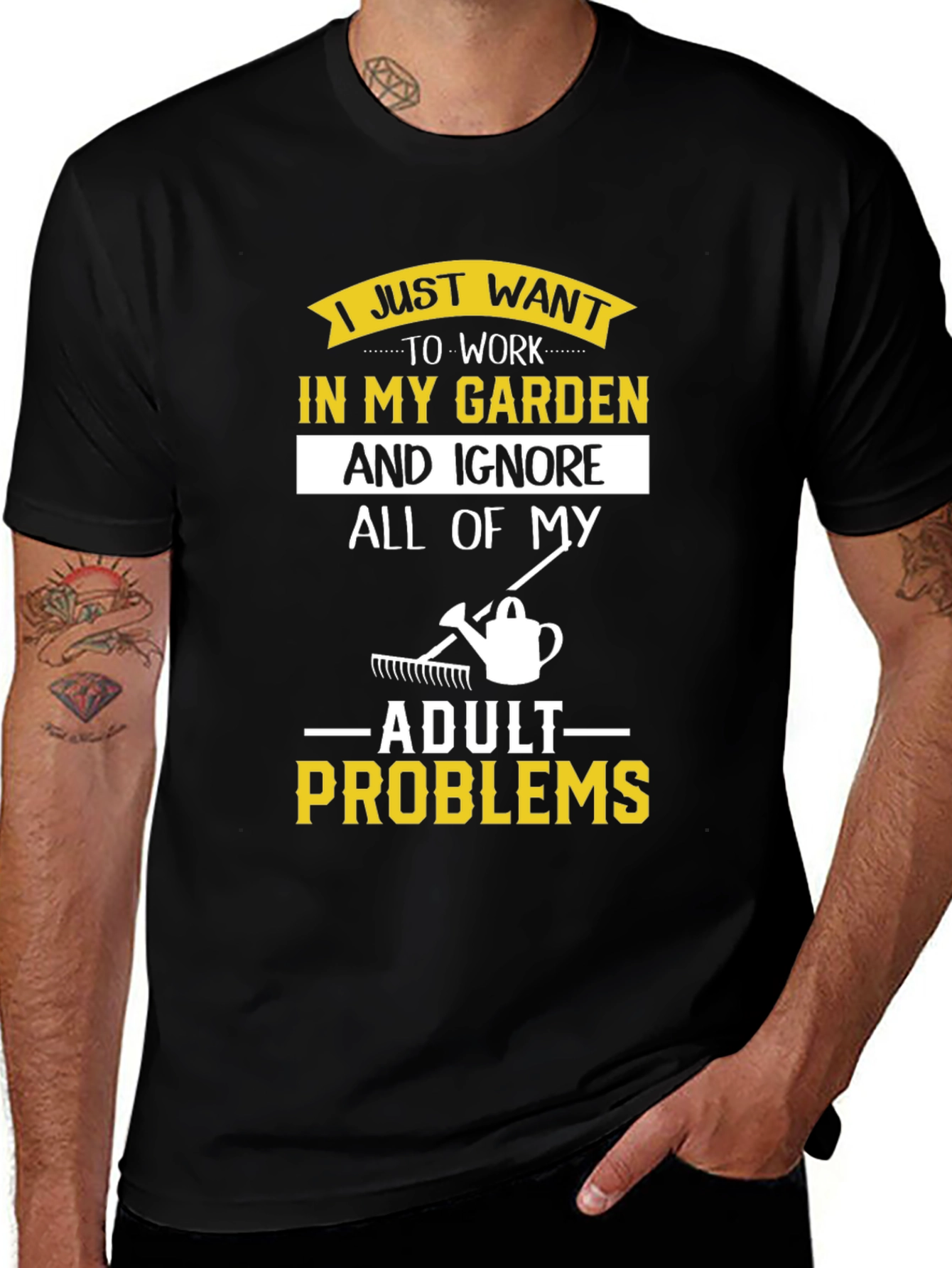 I Just Want to Work In My Garden T-Shirt