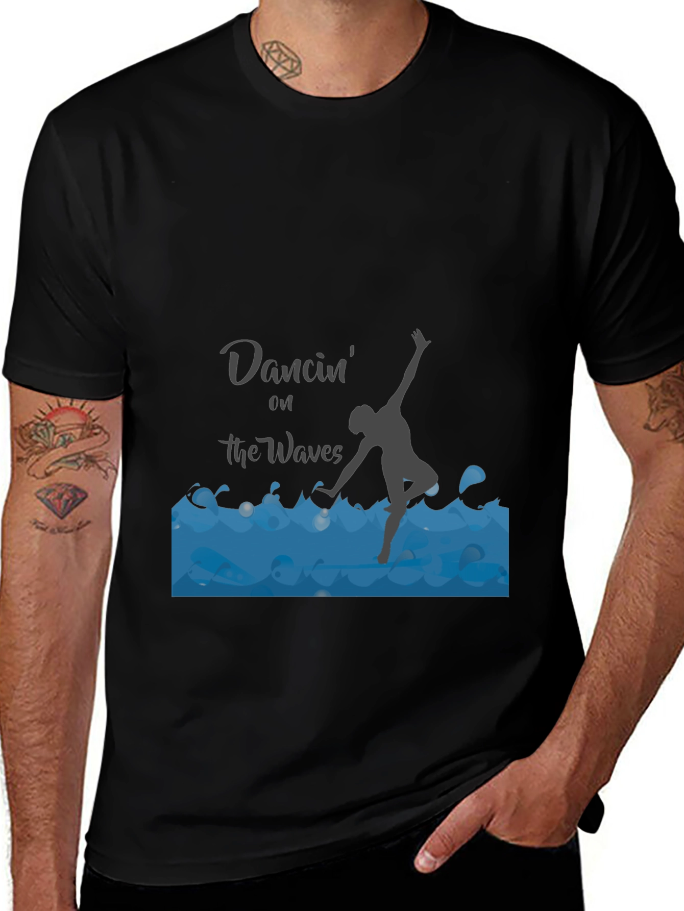 Dancin' on the Waves Graphic T-Shirt