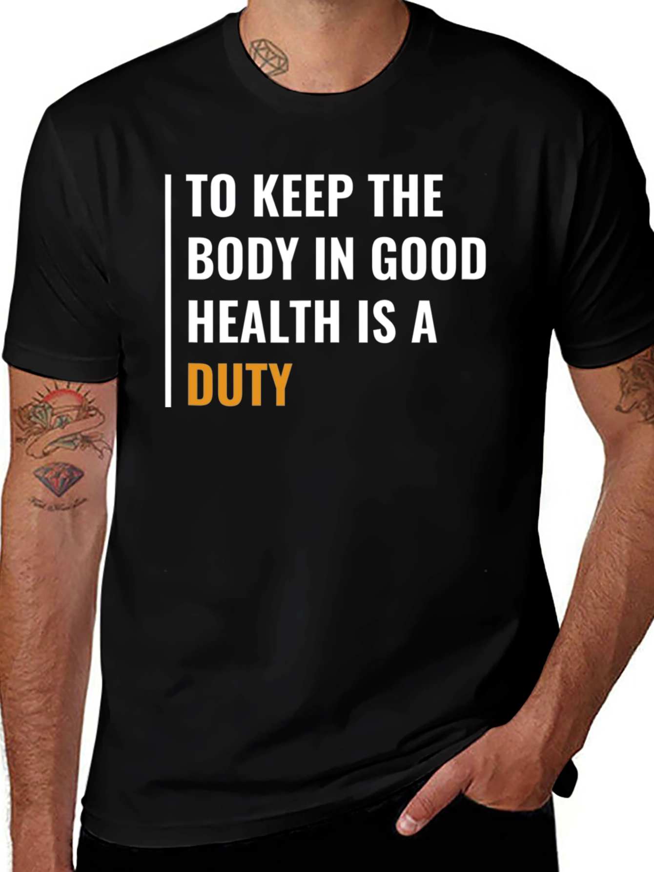 Variant 15 of Duty to Keep Body in Good Health T-Shirt