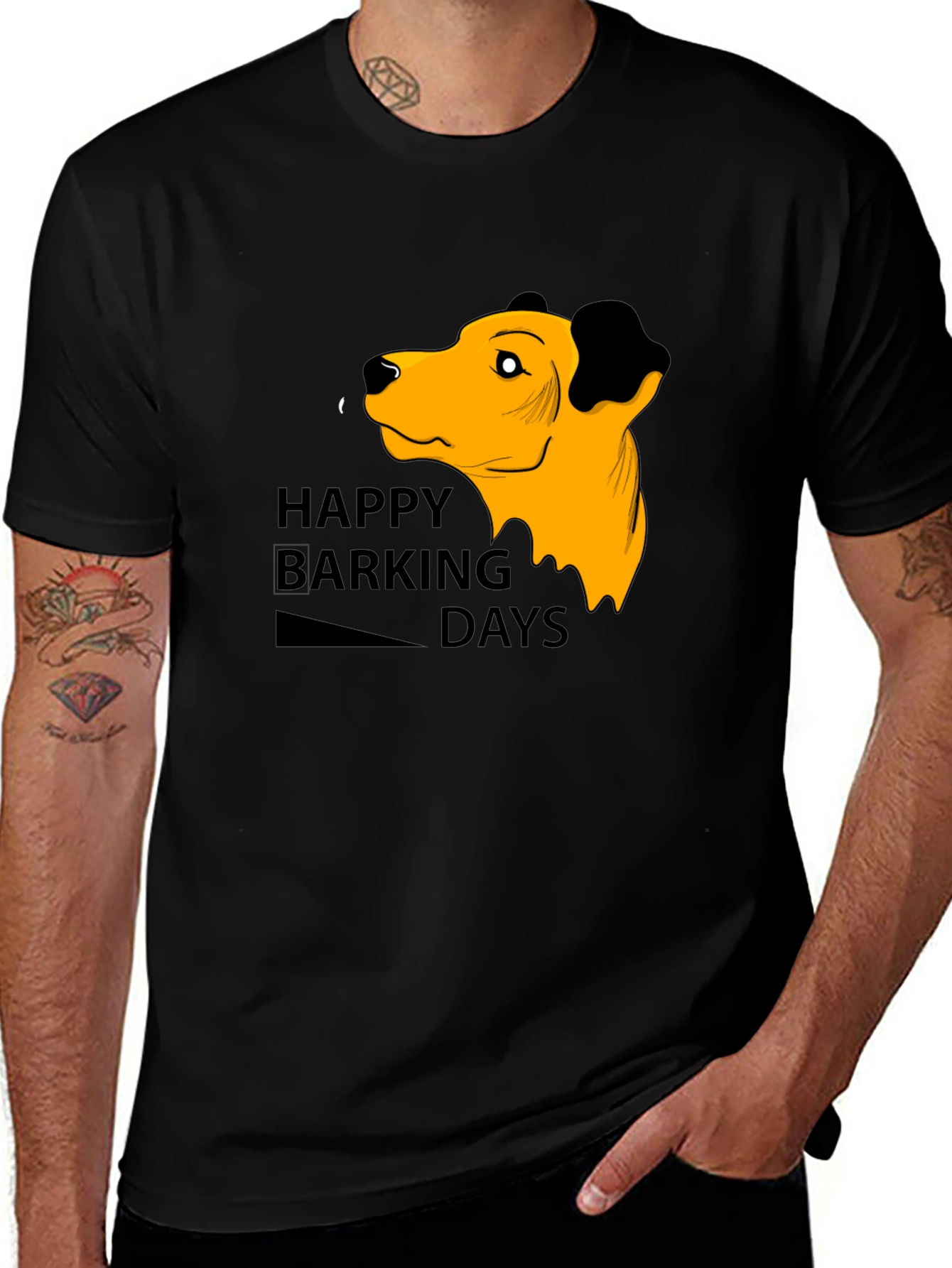 Variant 21 of Happy Barking Days Graphic T-Shirt