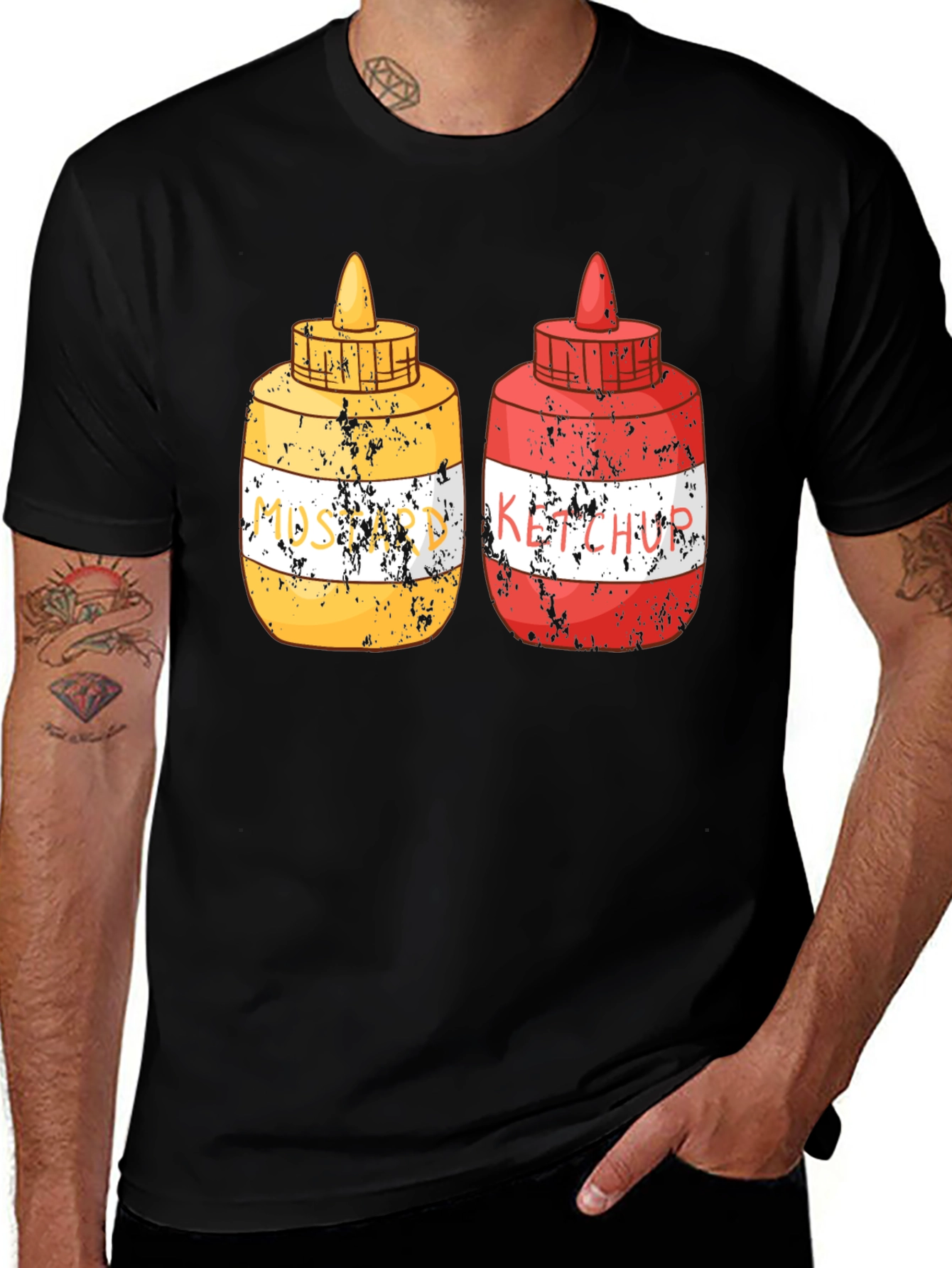 Variant 22 of Mustard and Ketchup T-Shirt