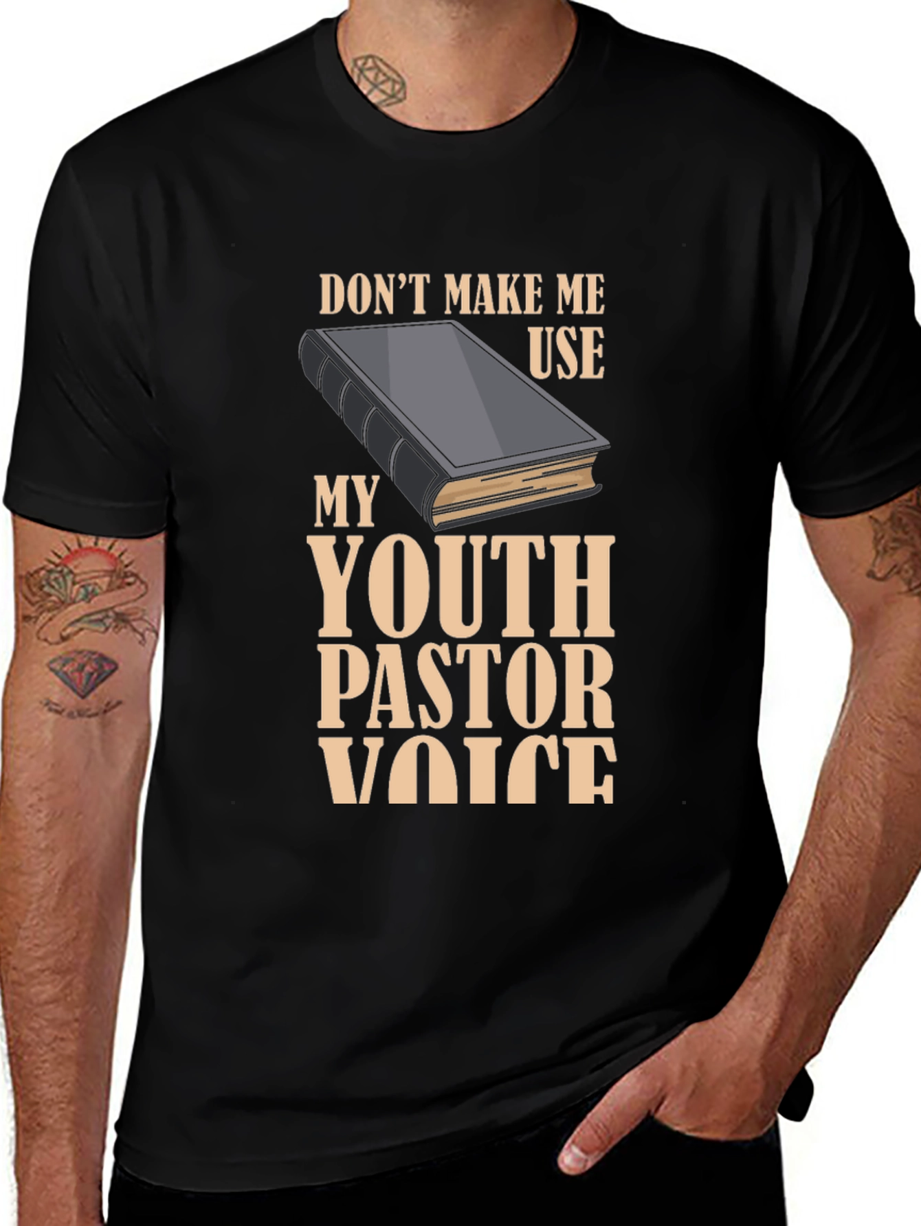 Variant 21 of Youth Pastor Voice T-Shirt - Funny Christian Gift