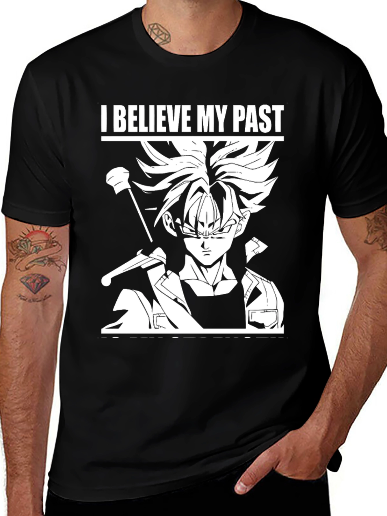 Variant 10 of I Believe My Past Anime T-Shirt