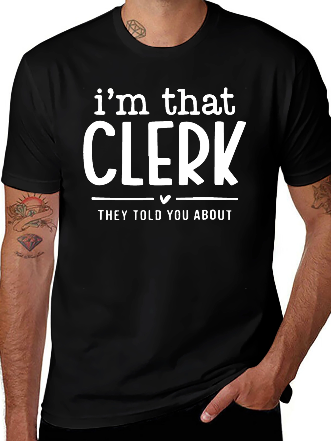 Variant 11 of I'm That Clerk Funny T-Shirt