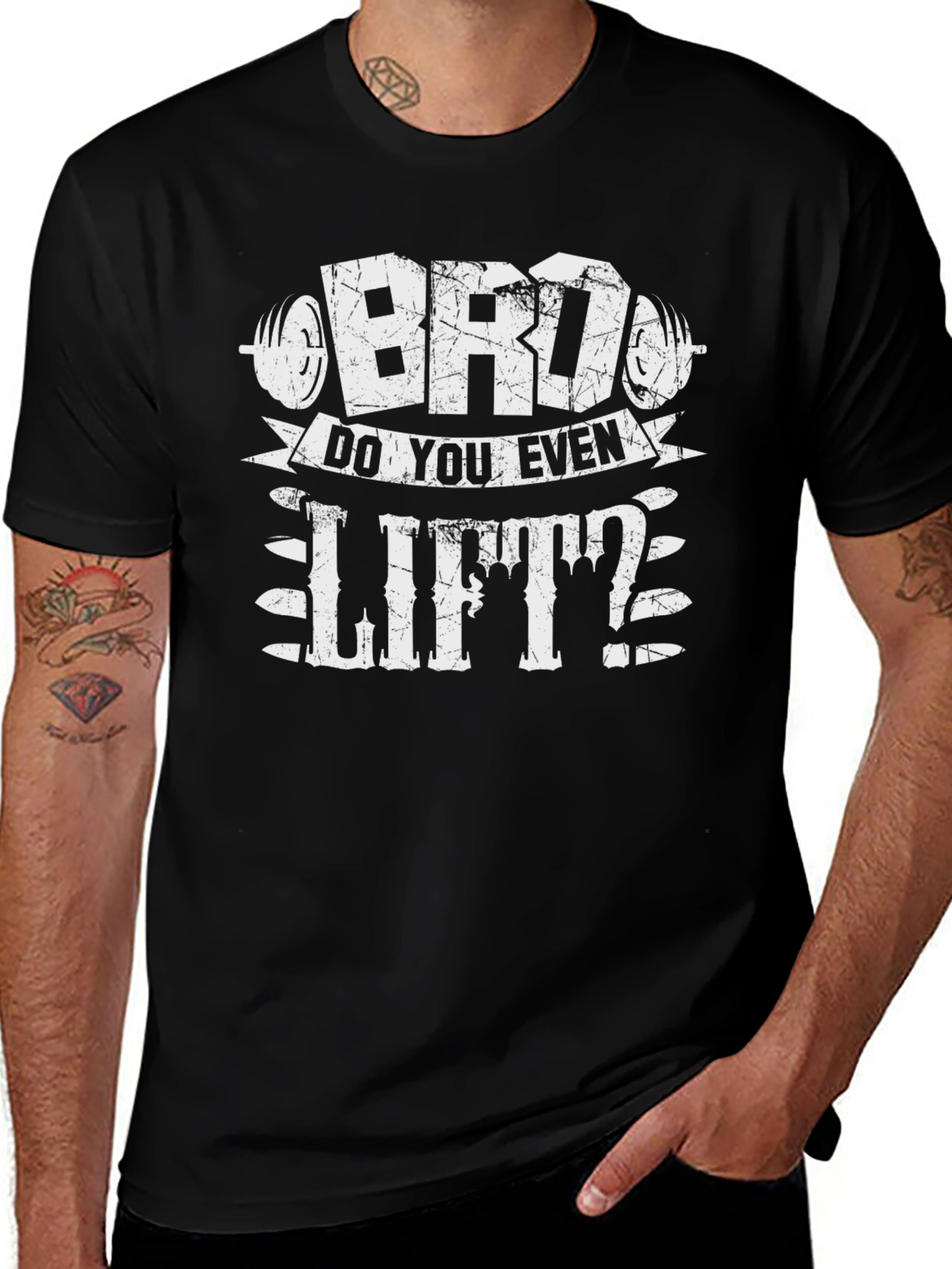 Variant 30 of Bro Do You Even Lift? T-Shirt - Gym Workout Tee