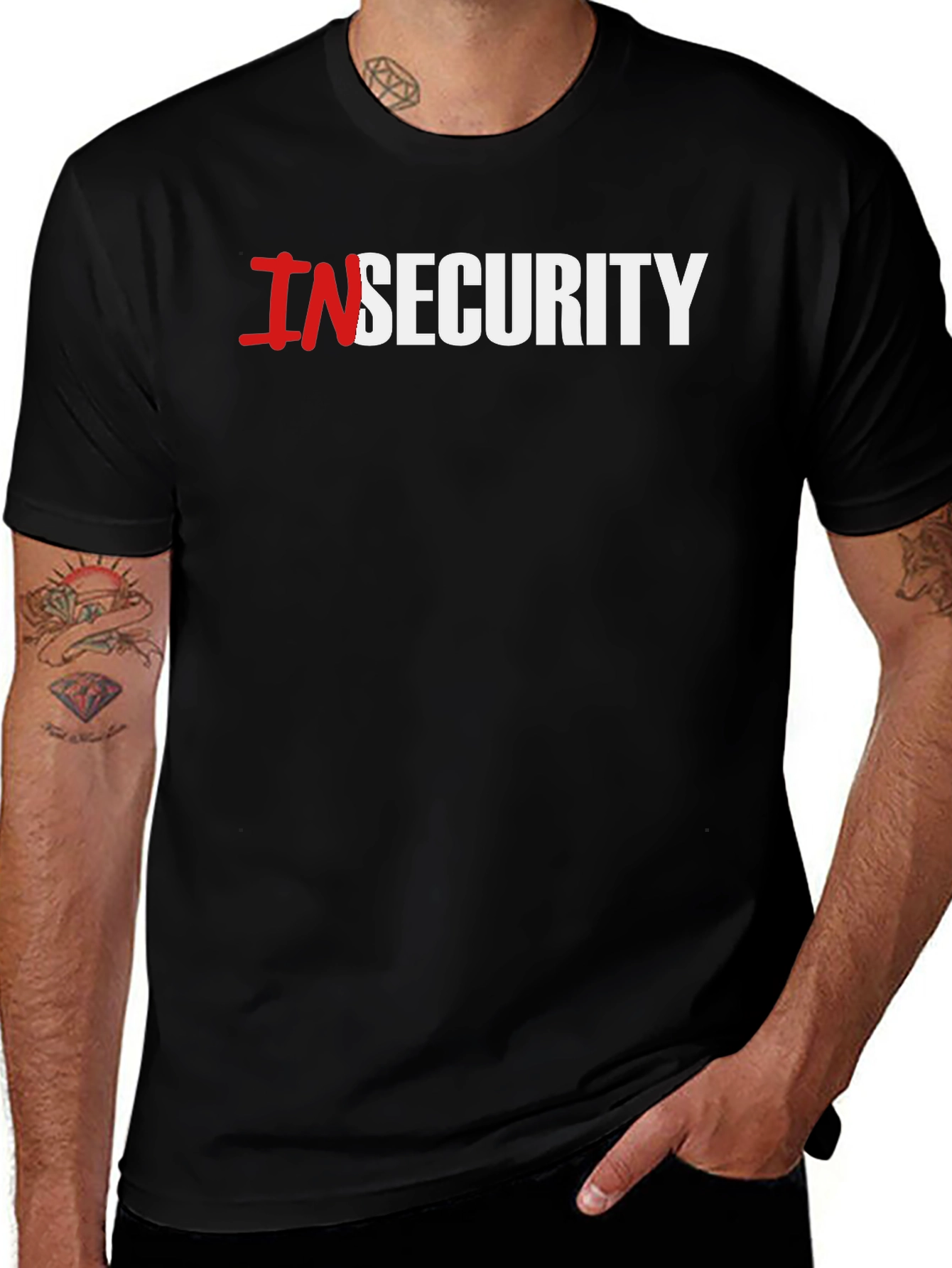 Variant 5 of Insecurity Funny Graphic Tee