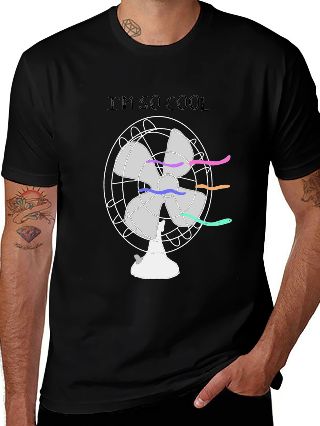 Variant 20 of Cool Fan T-Shirt - Quirky Graphic Tee