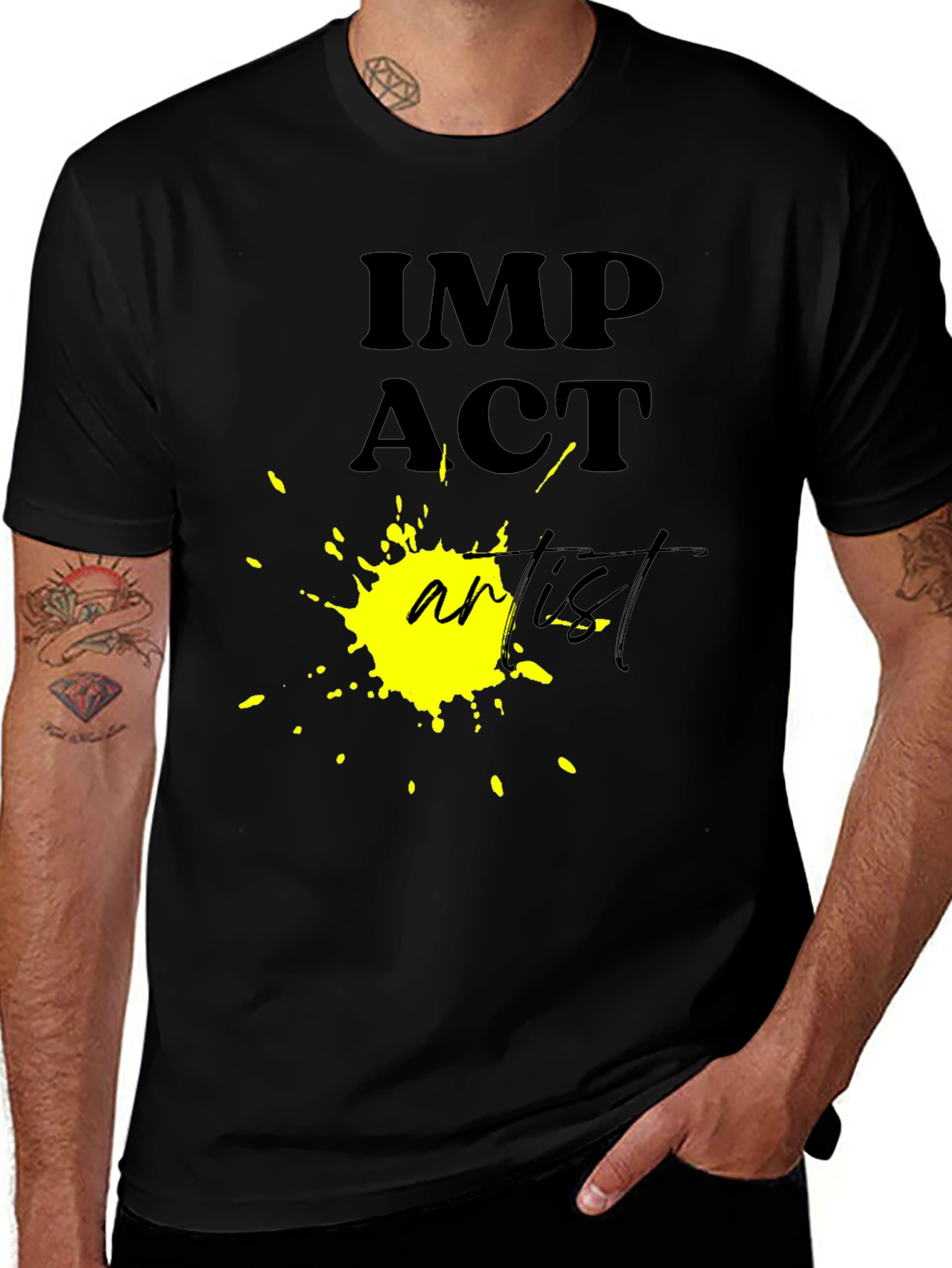 Variant 27 of Impact Artist Graphic T-Shirt