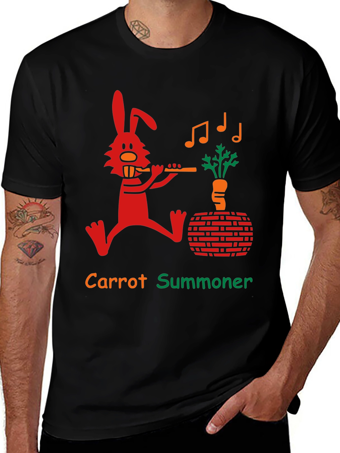 Variant 28 of Funny Carrot Summoner T-Shirt
