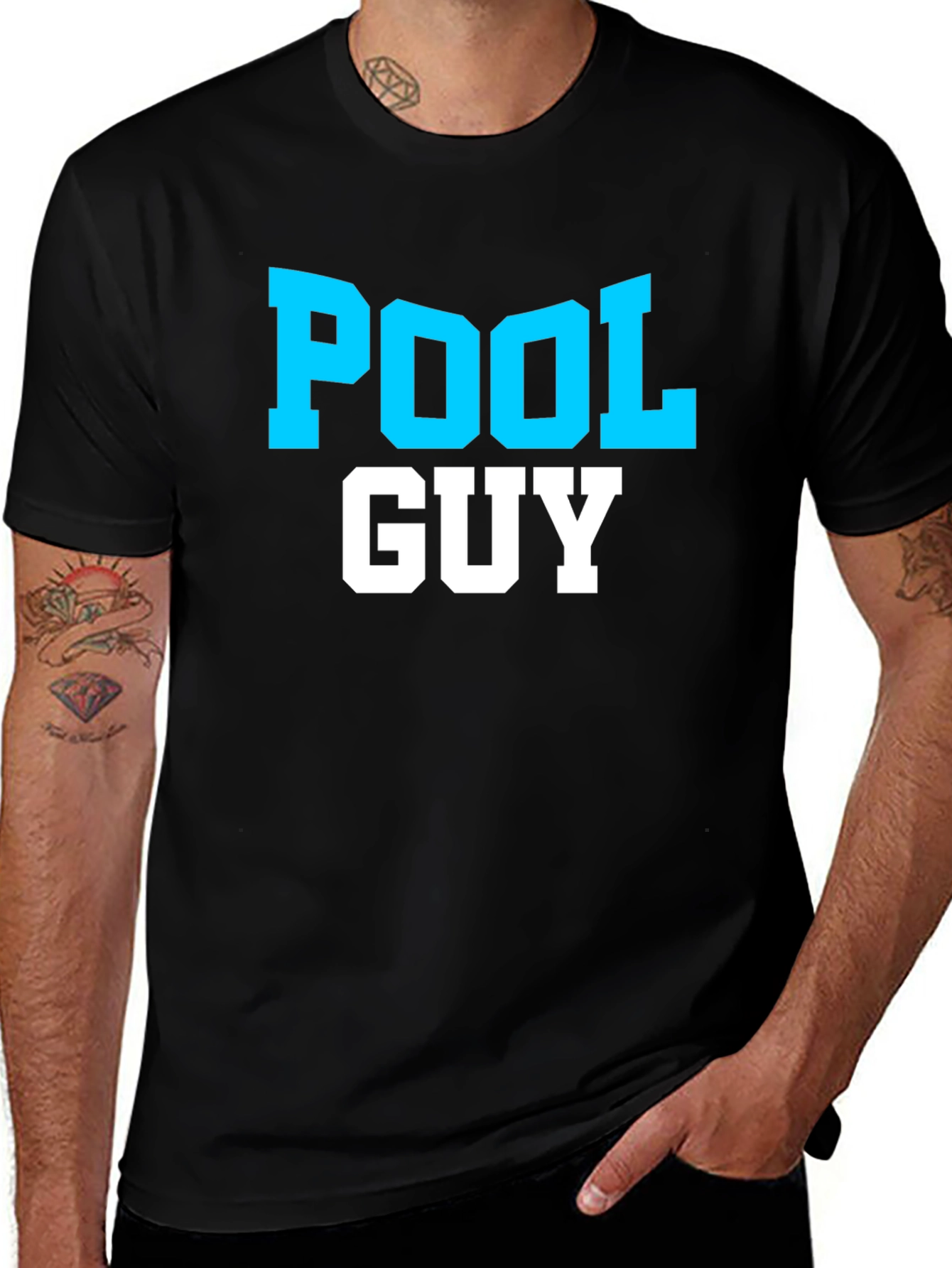 Variant 25 of Pool Guy Graphic T-Shirt - Casual Cotton Tee