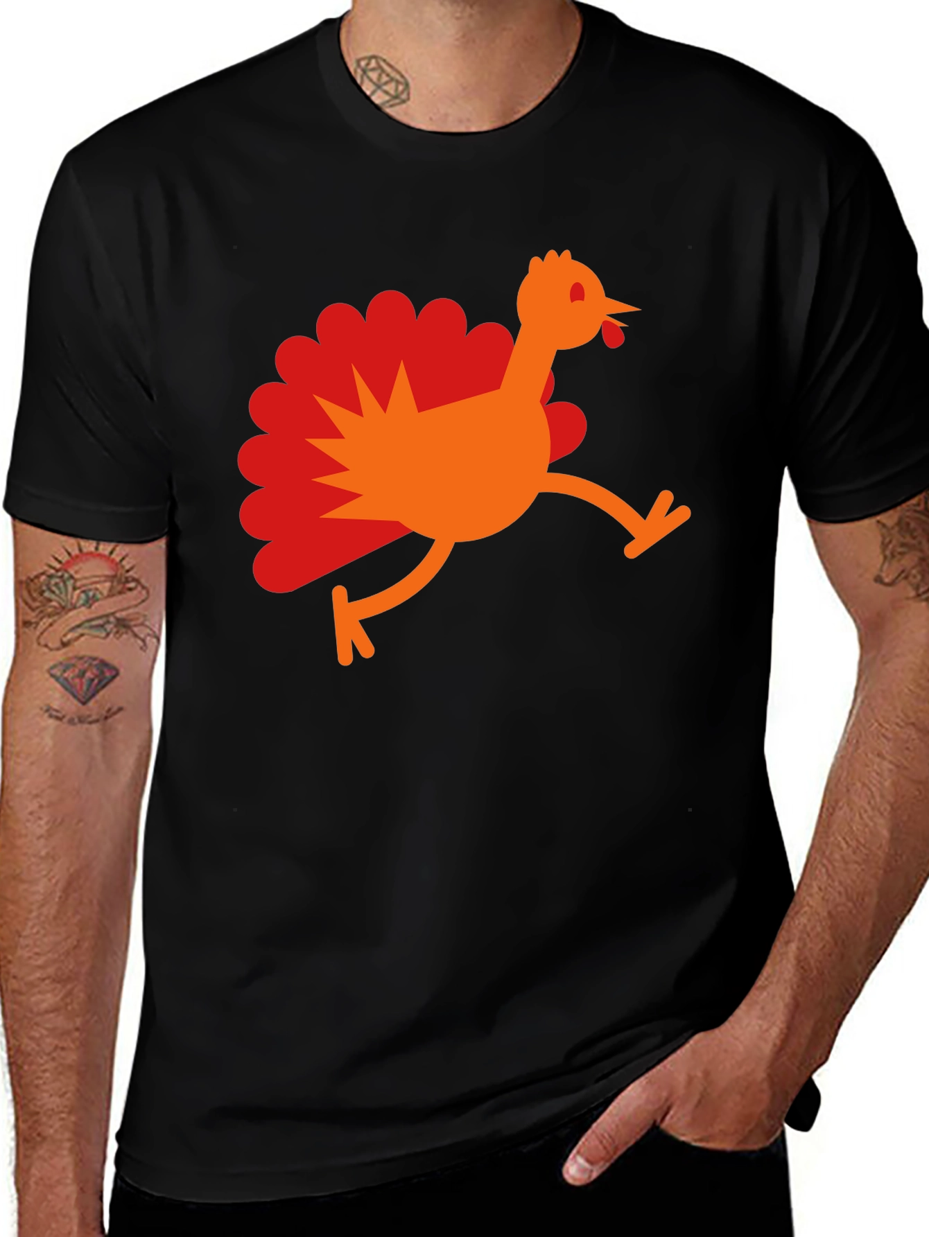 Variant 11 of Funny Turkey Trot T-Shirt