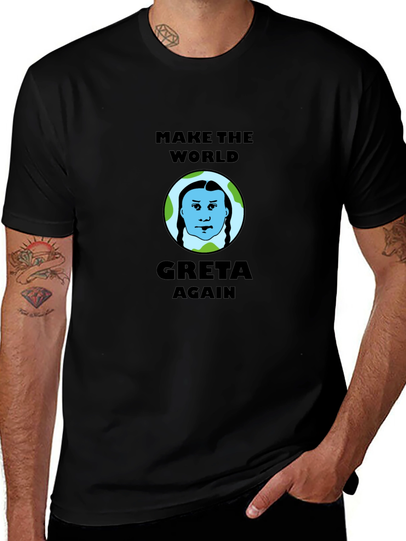 Variant 25 of Make the World Greta Again T-Shirt