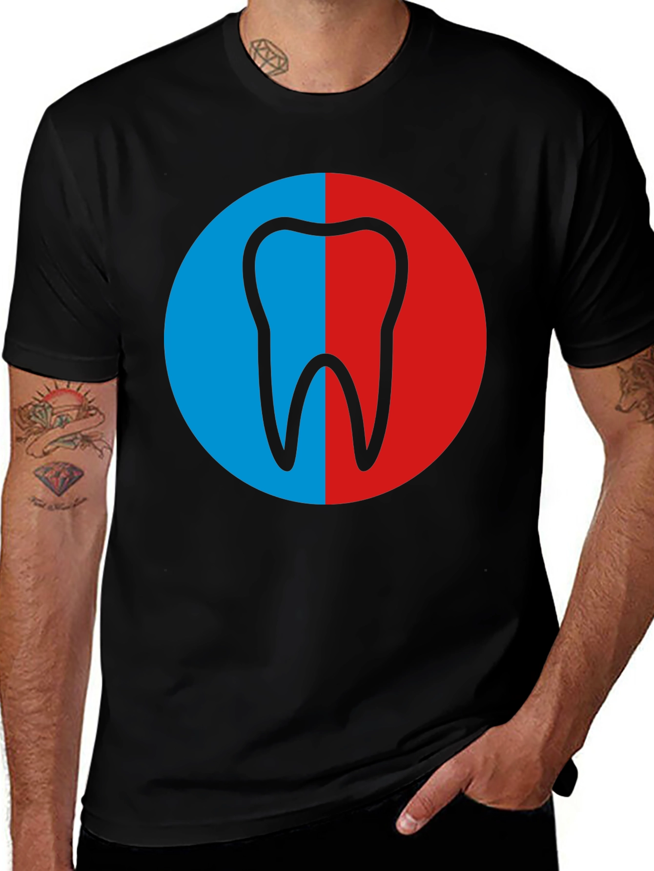 Two-Tone Dental T-Shirt