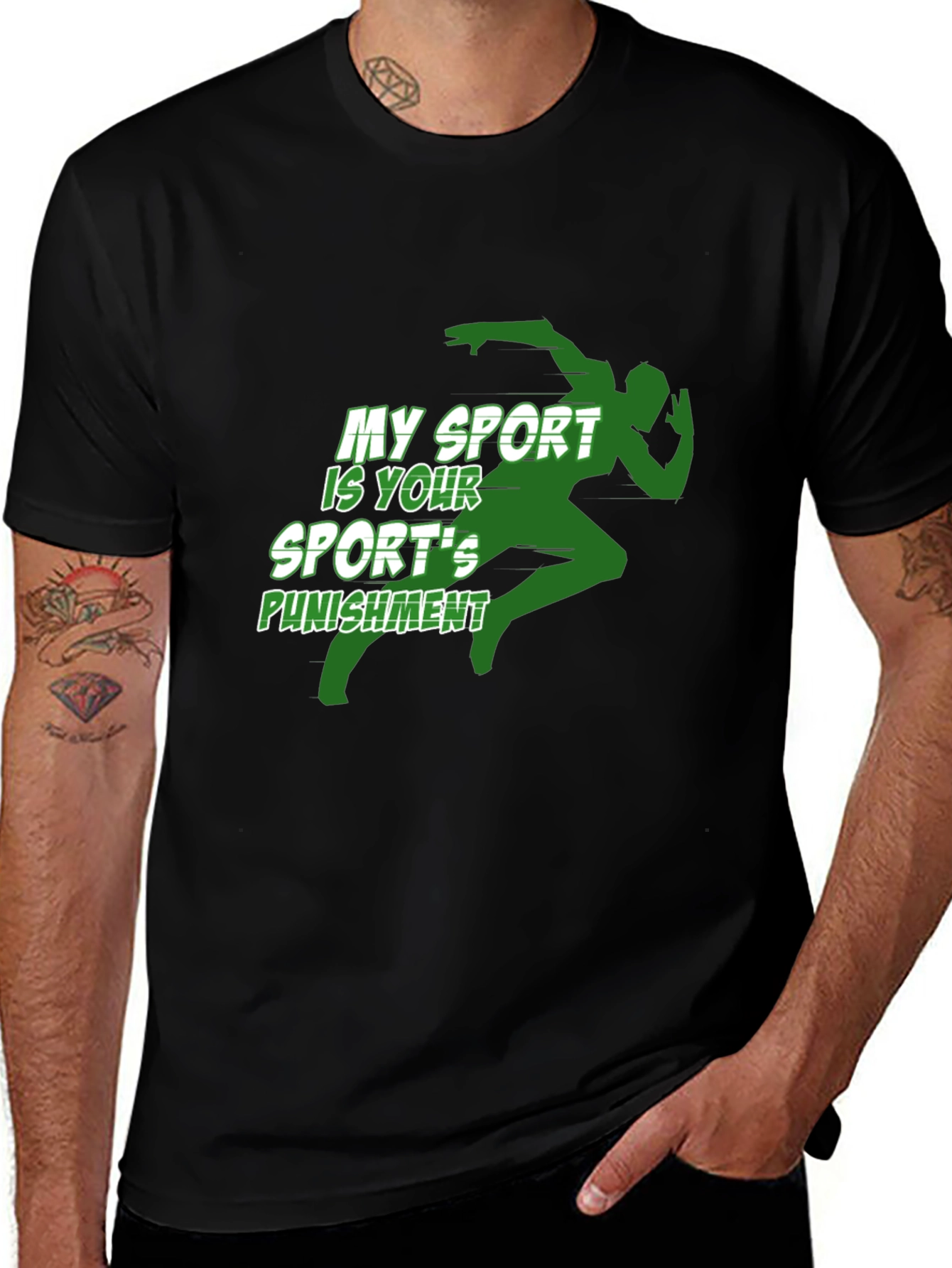 Variant 12 of My Sport is Your Sport's Punishment Graphic Tee