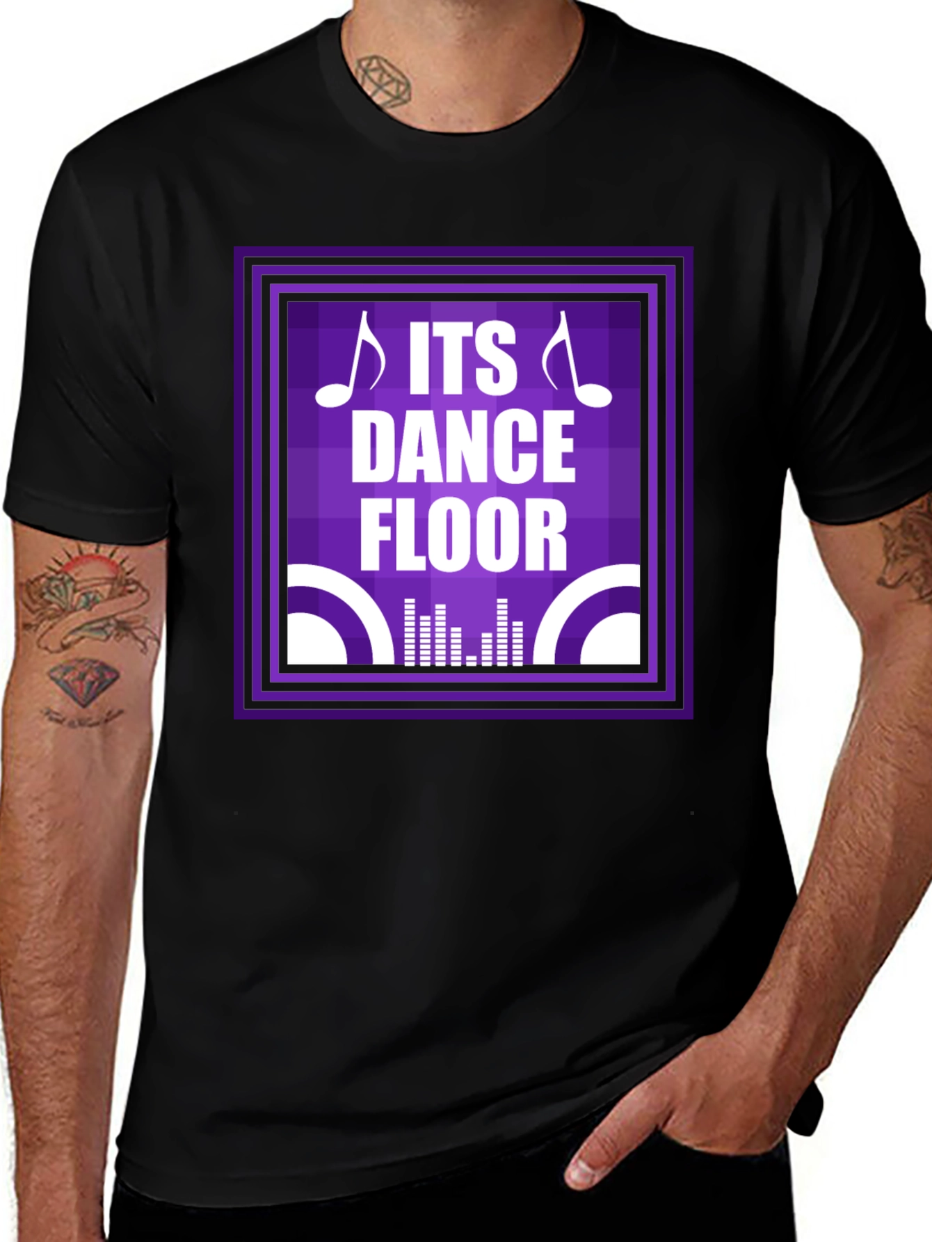 Variant 4 of Dance Floor T-Shirt: Music Lover's Tee