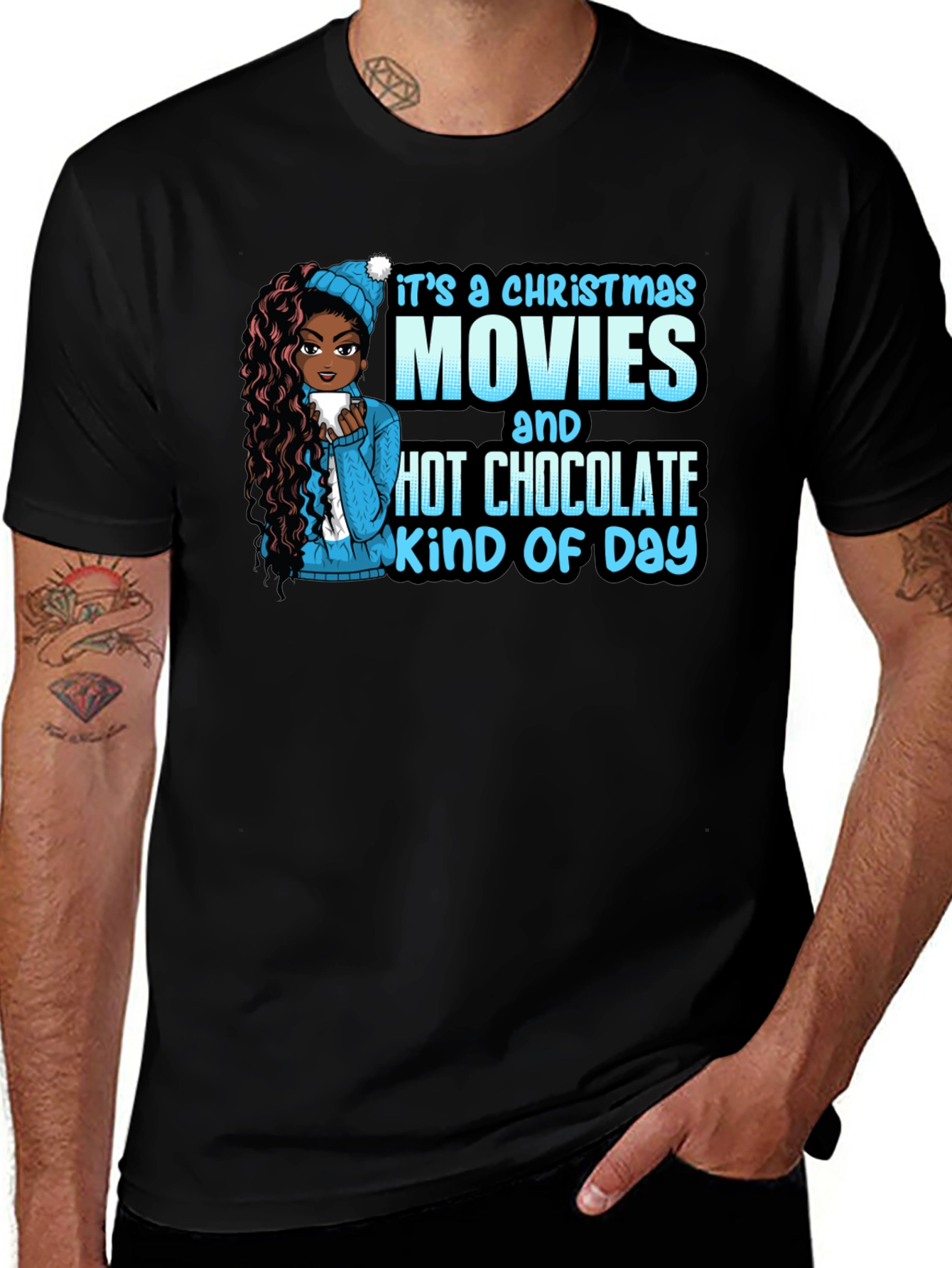 Christmas Movies & Hot Chocolate T-Shirt