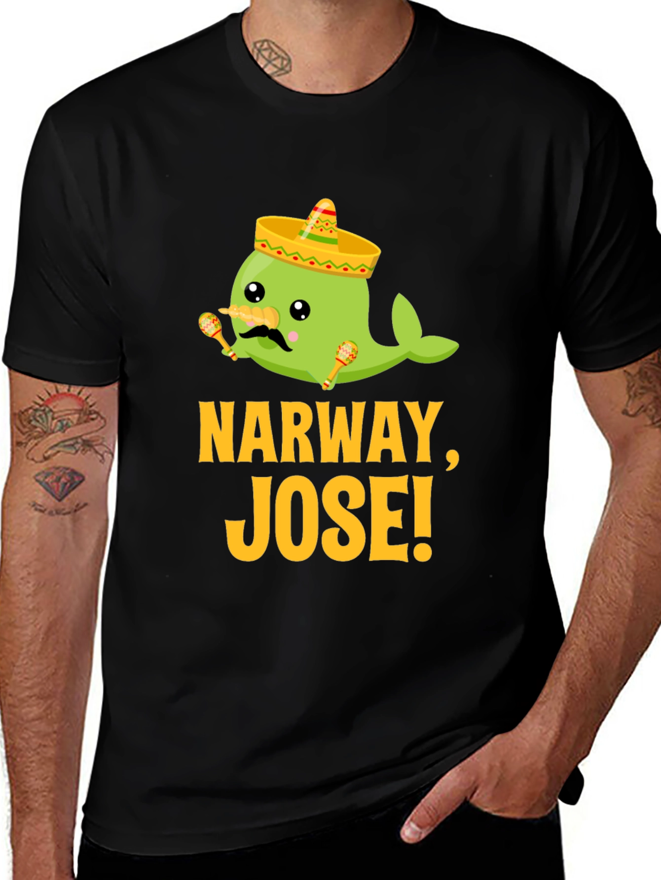 Variant 20 of Narwhal Jose! Funny T-Shirt