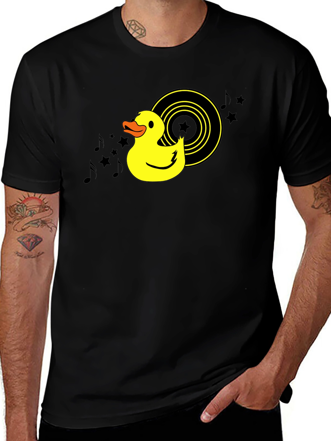 Variant 11 of Duck Music T-Shirt - Fun Graphic Tee