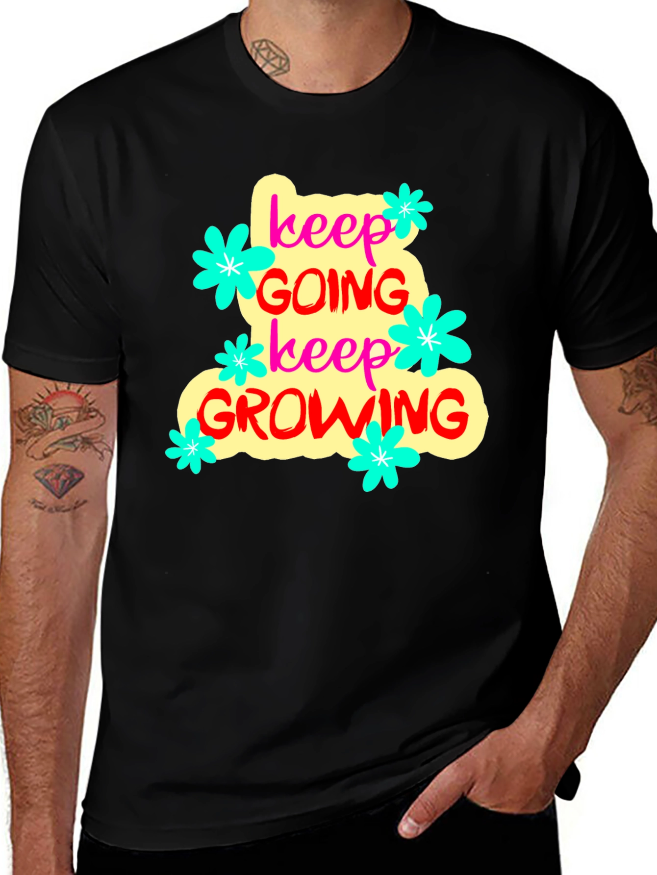 Variant 4 of Keep Going Keep Growing T-Shirt