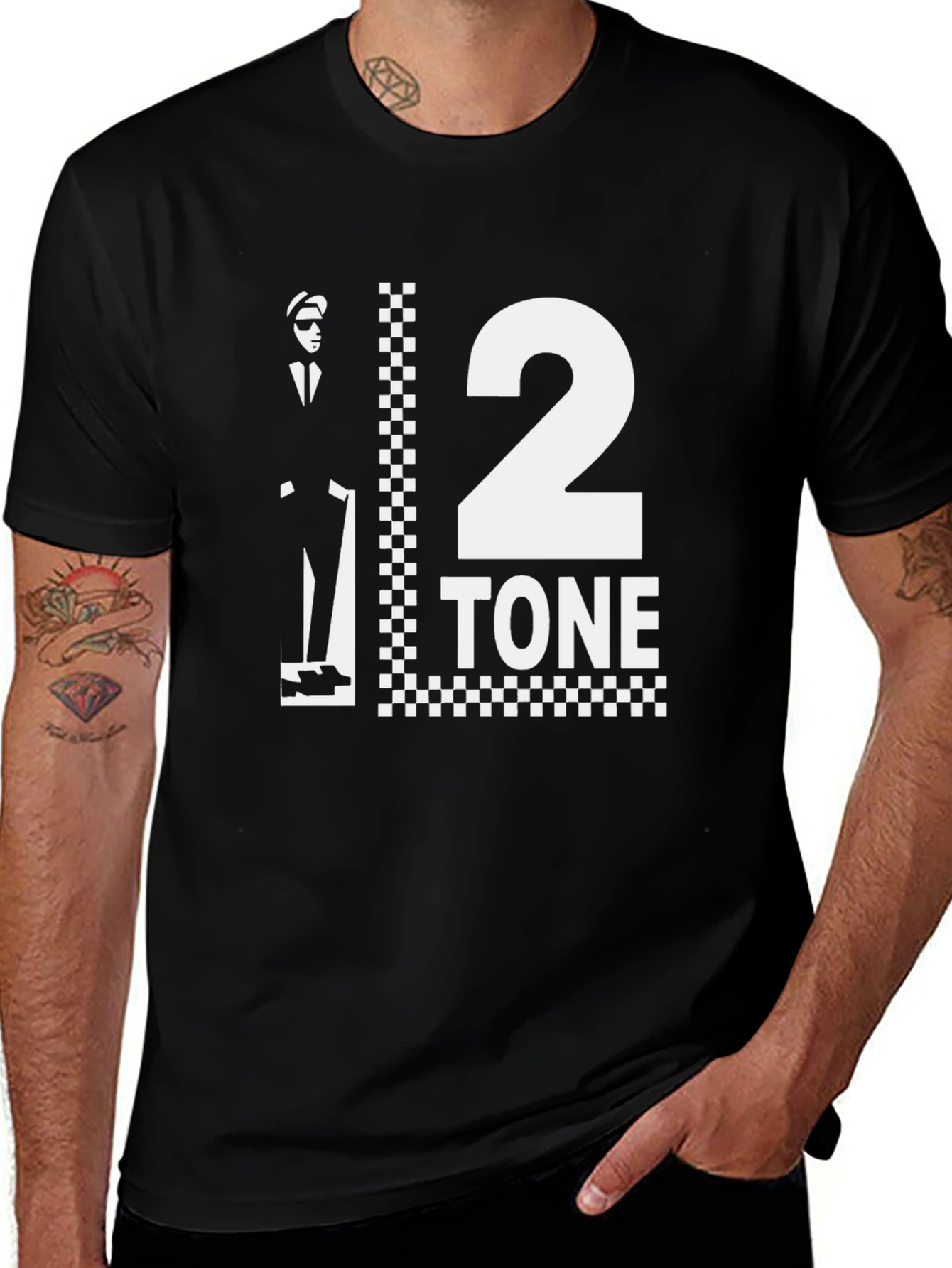 2 Tone T-Shirt - Ska Revival Style Tee