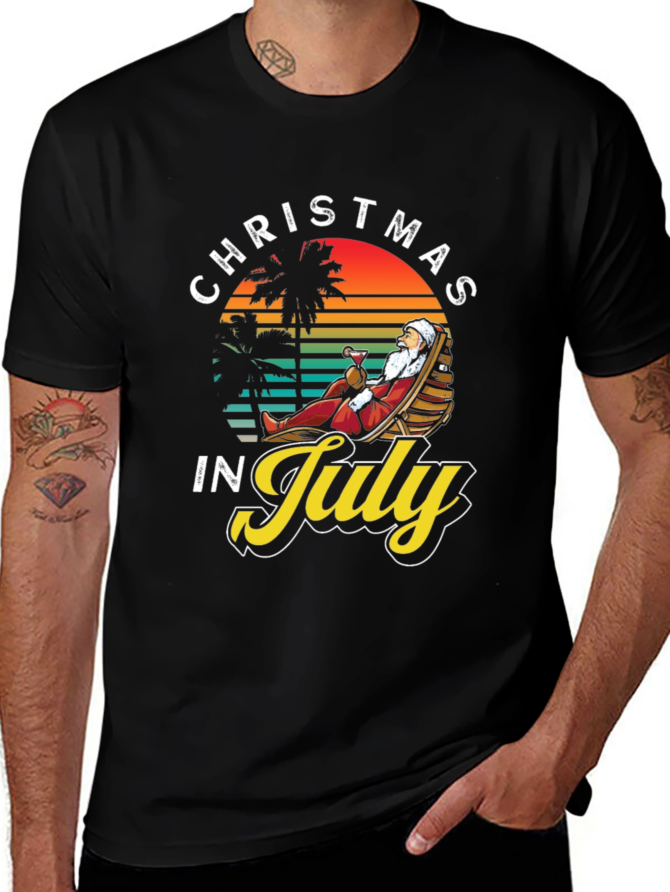 Christmas in July Graphic T-Shirt