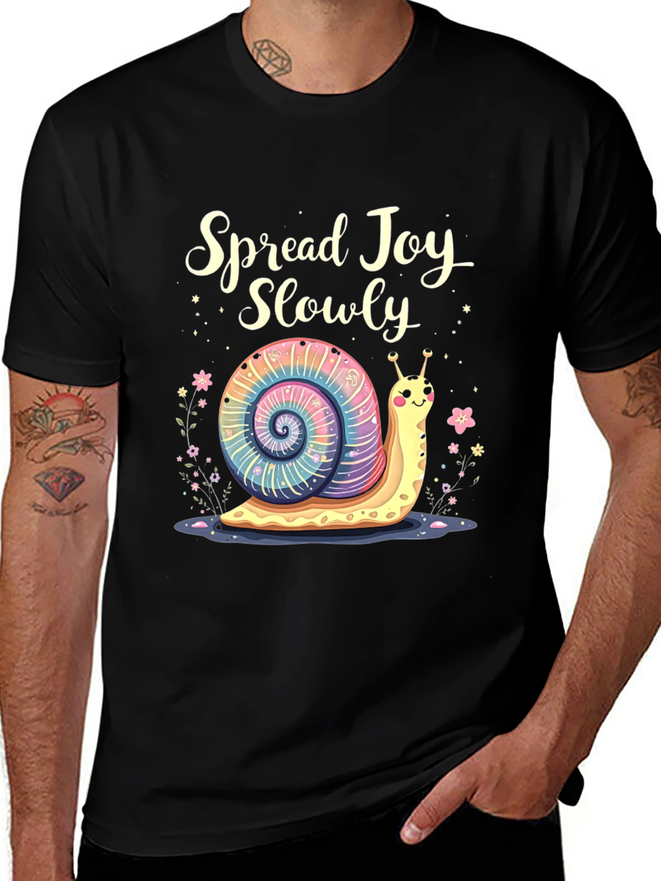 Variant 4 of Spread Joy Slowly T-Shirt
