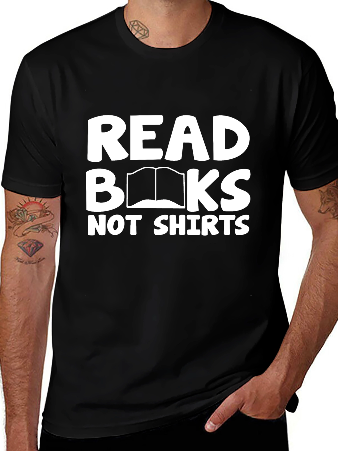 Variant 20 of Read Books, Not Shirts - Graphic Tee