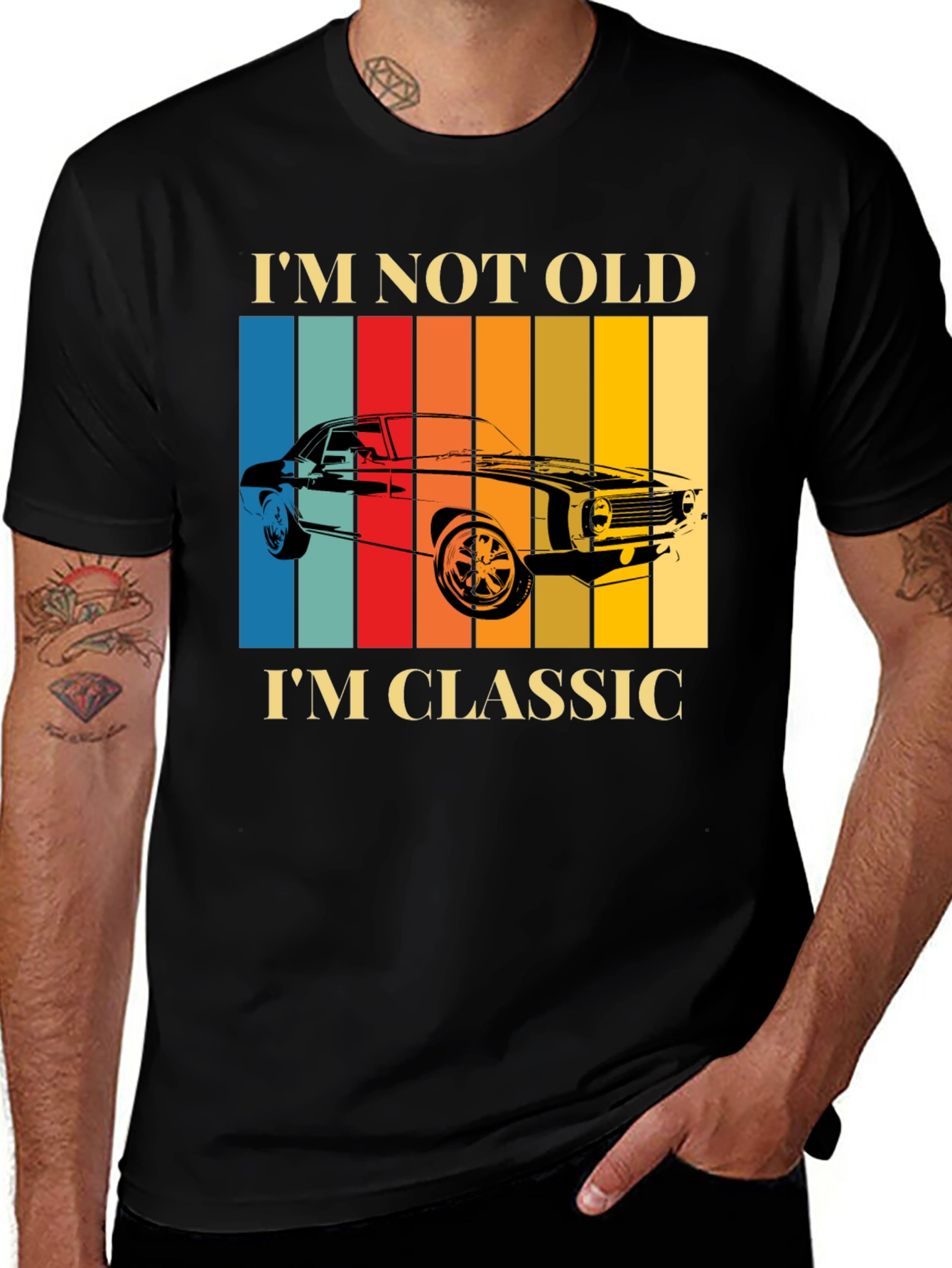 Variant 22 of I'm Not Old I'm Classic Car T-Shirt