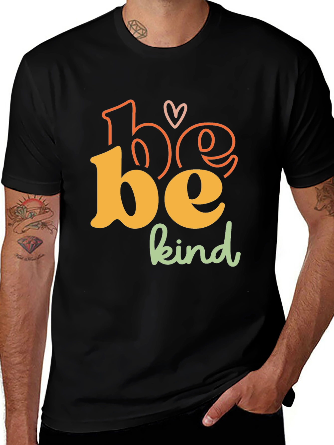 Variant 29 of Be Kind Graphic Tee - Positive Message T-Shirt