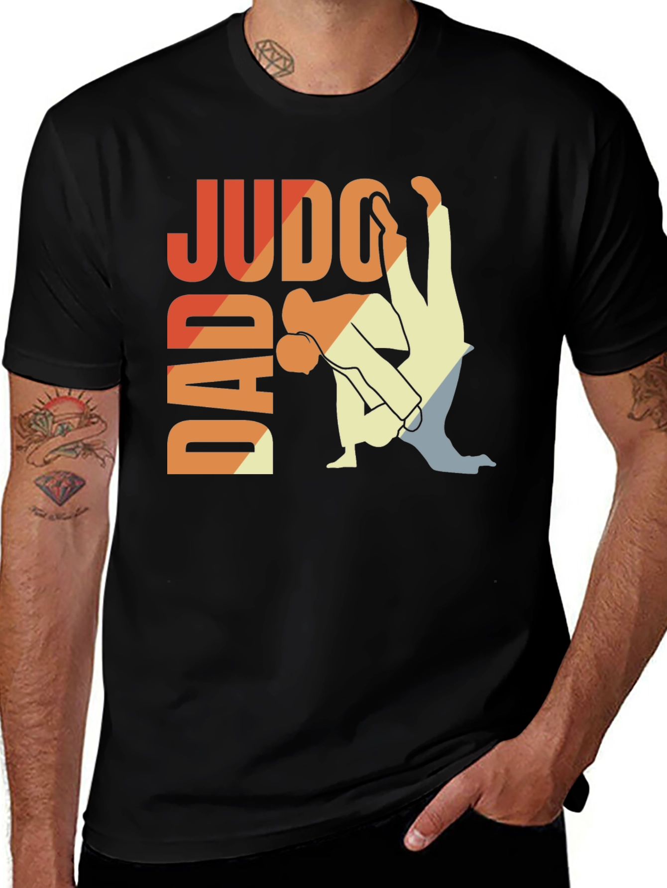 Judo Dad T-Shirt - Martial Arts Father Gift