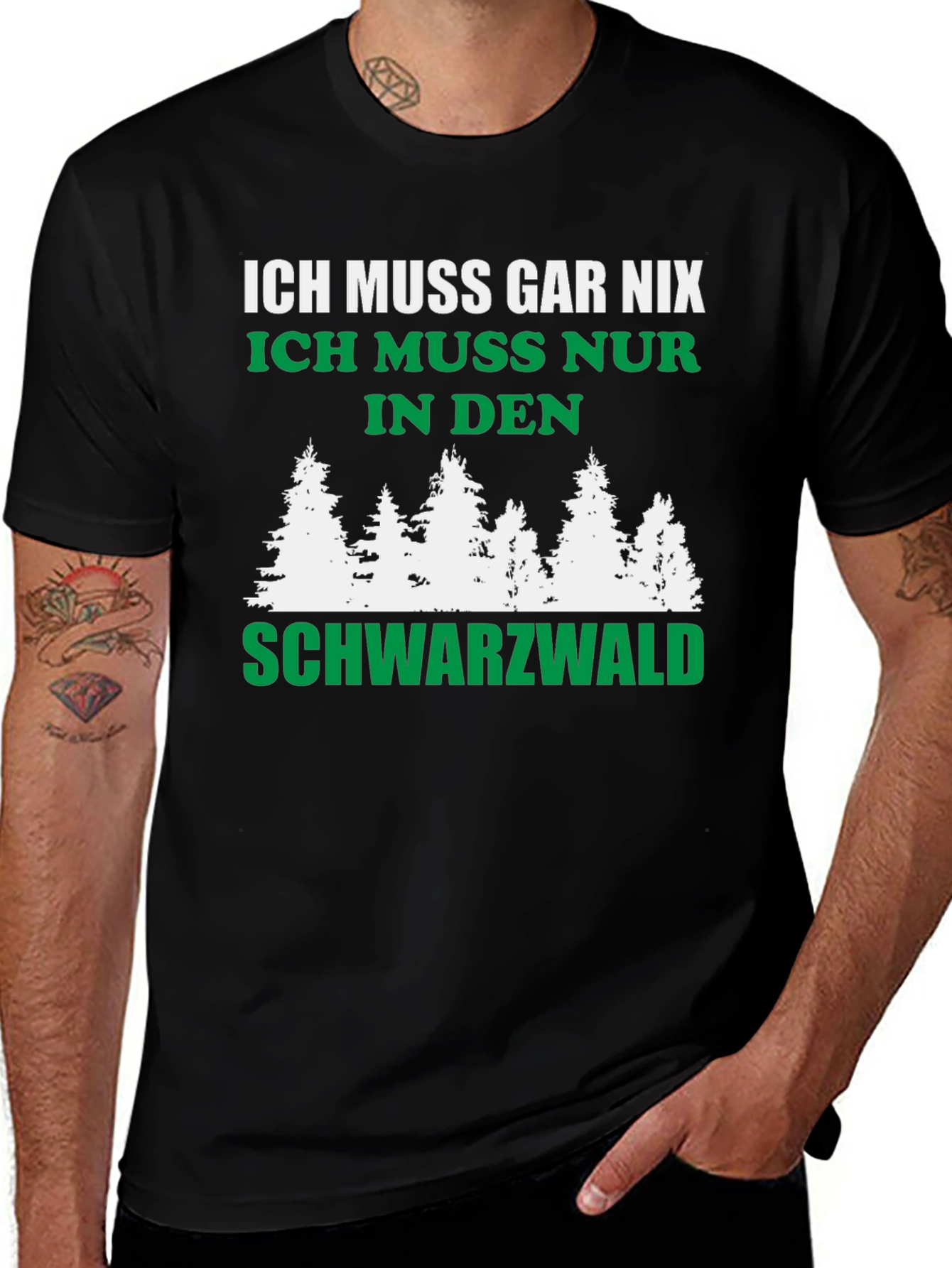 Schwarzwald Black T-Shirt