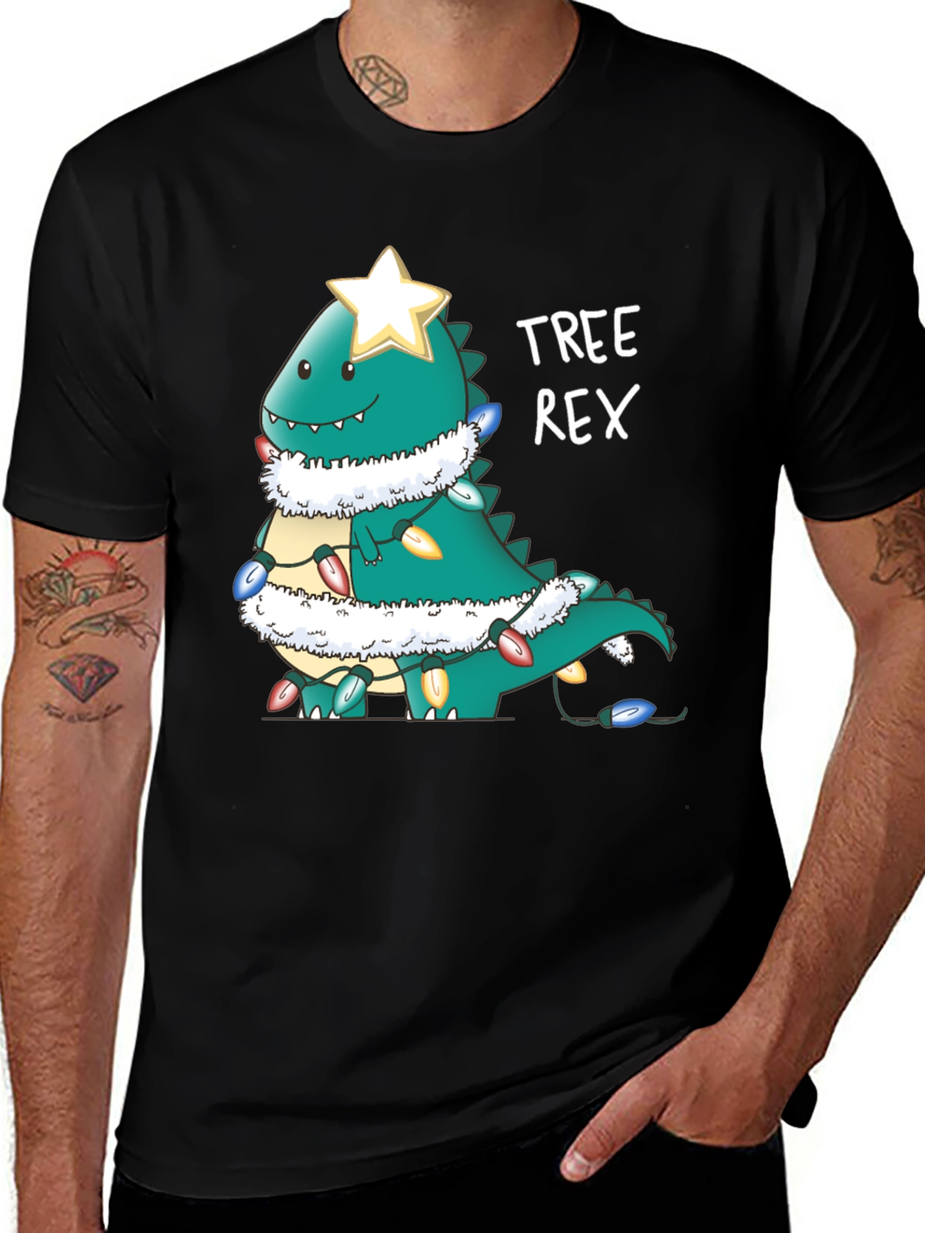 Christmas Tree Rex T-Shirt 