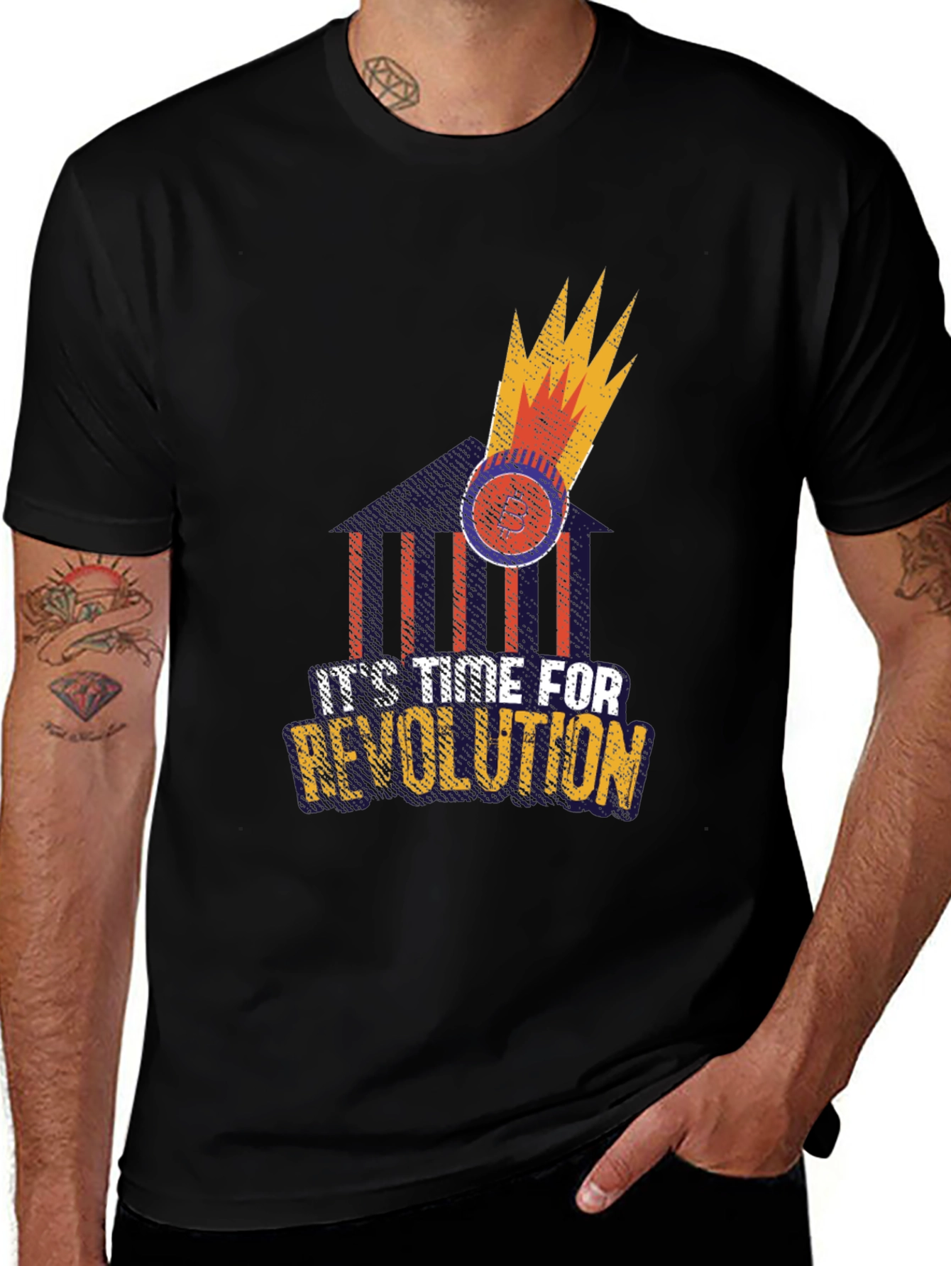 Variant 15 of Revolution T-Shirt - 'It's Time'