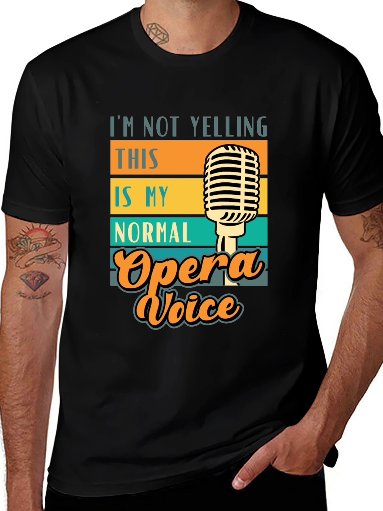 Variant 5 of Opera Voice T-Shirt - Funny Singer Gift