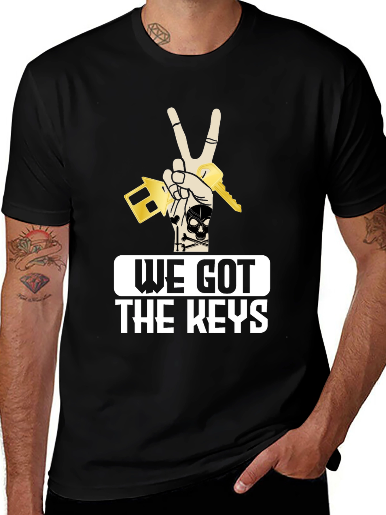 Variant 10 of We Got The Keys Graphic Tee
