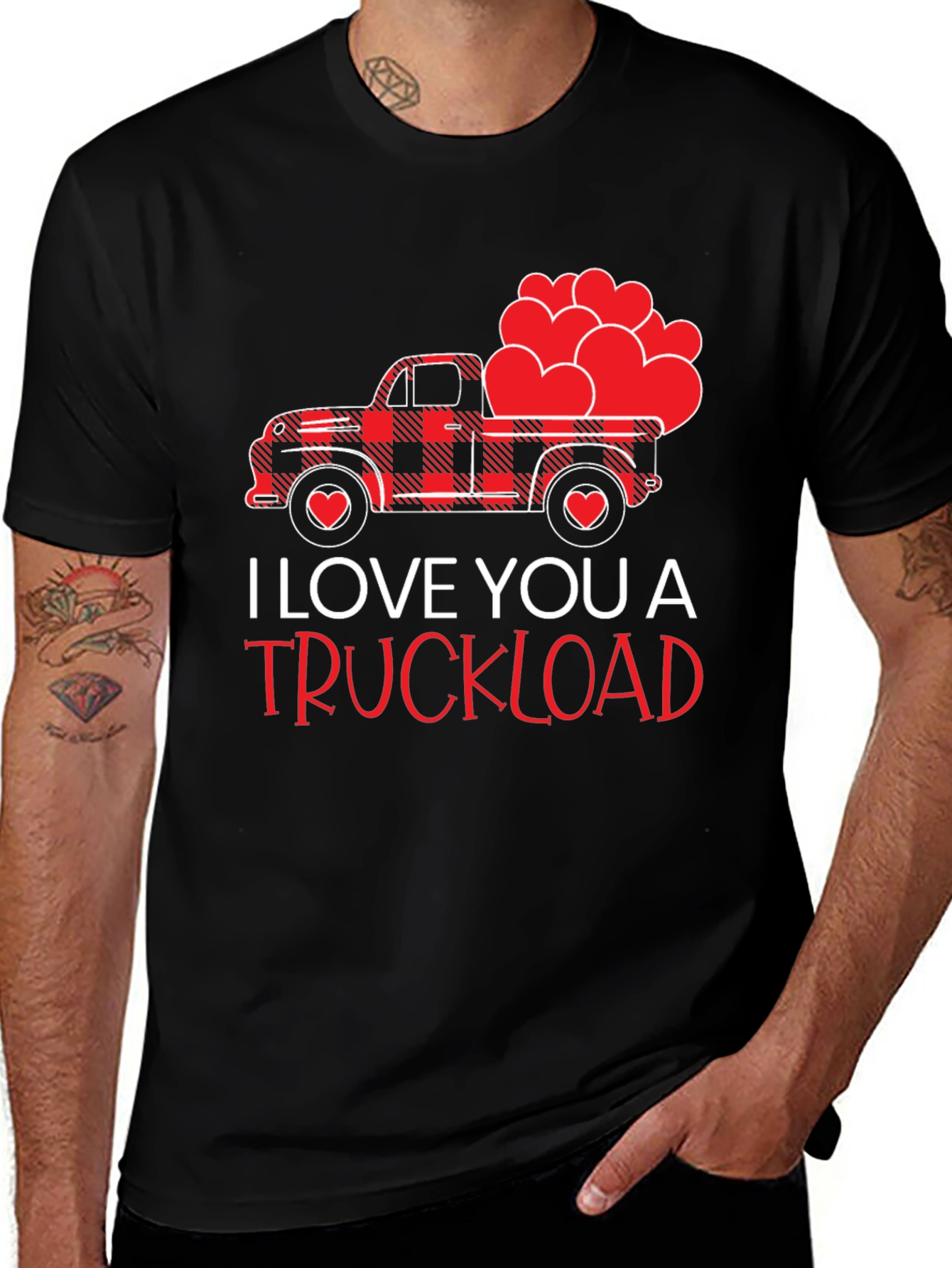 I Love You a Truckload Graphic Tee