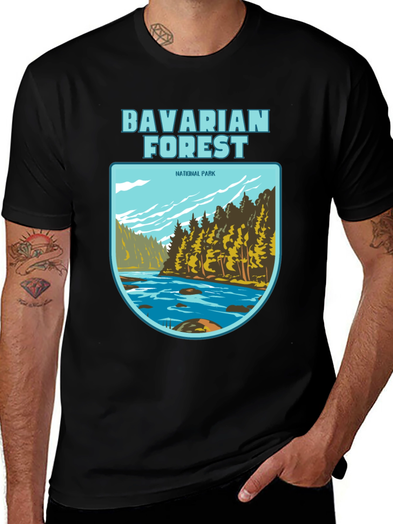 Bavarian Forest National Park Graphic T-Shirt