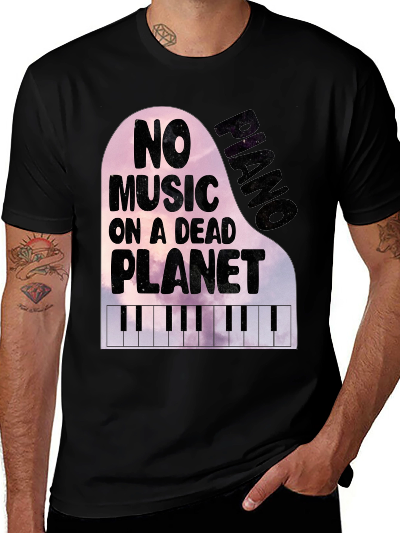 Variant 16 of No Music on a Dead Planet T-Shirt