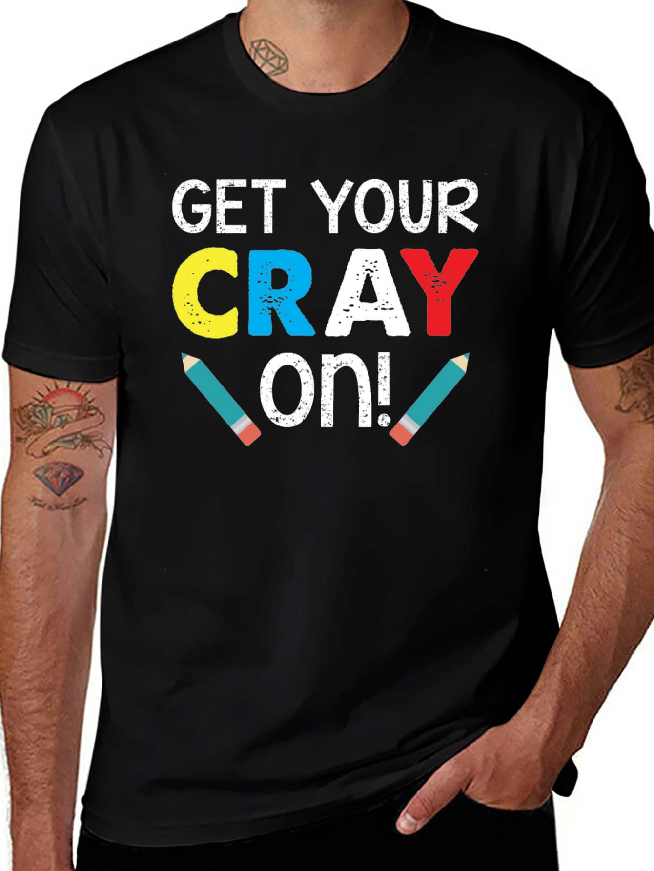 Get Your Crayon On! Graphic T-Shirt