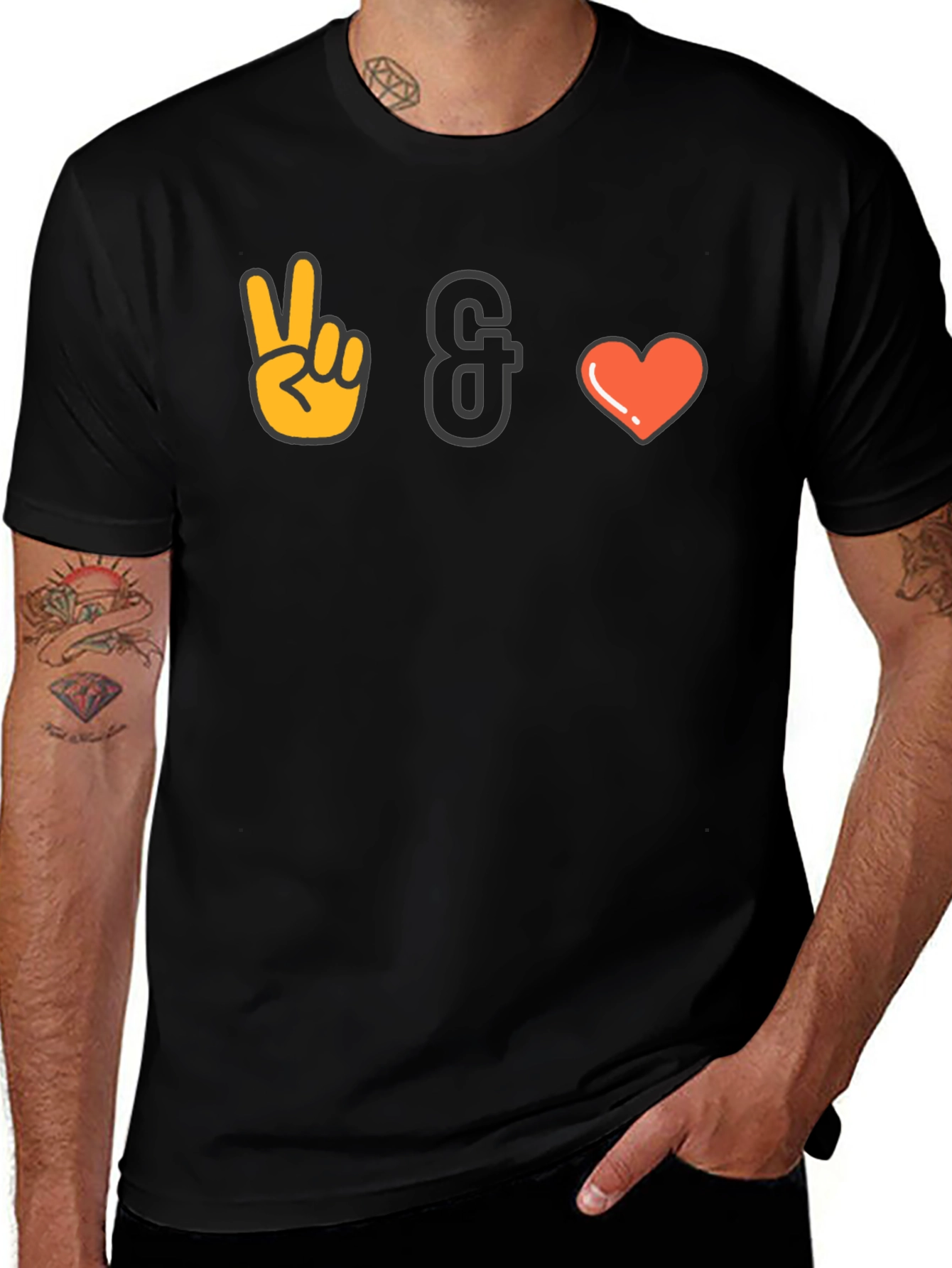 Variant 13 of Peace, Love, & T-Shirt