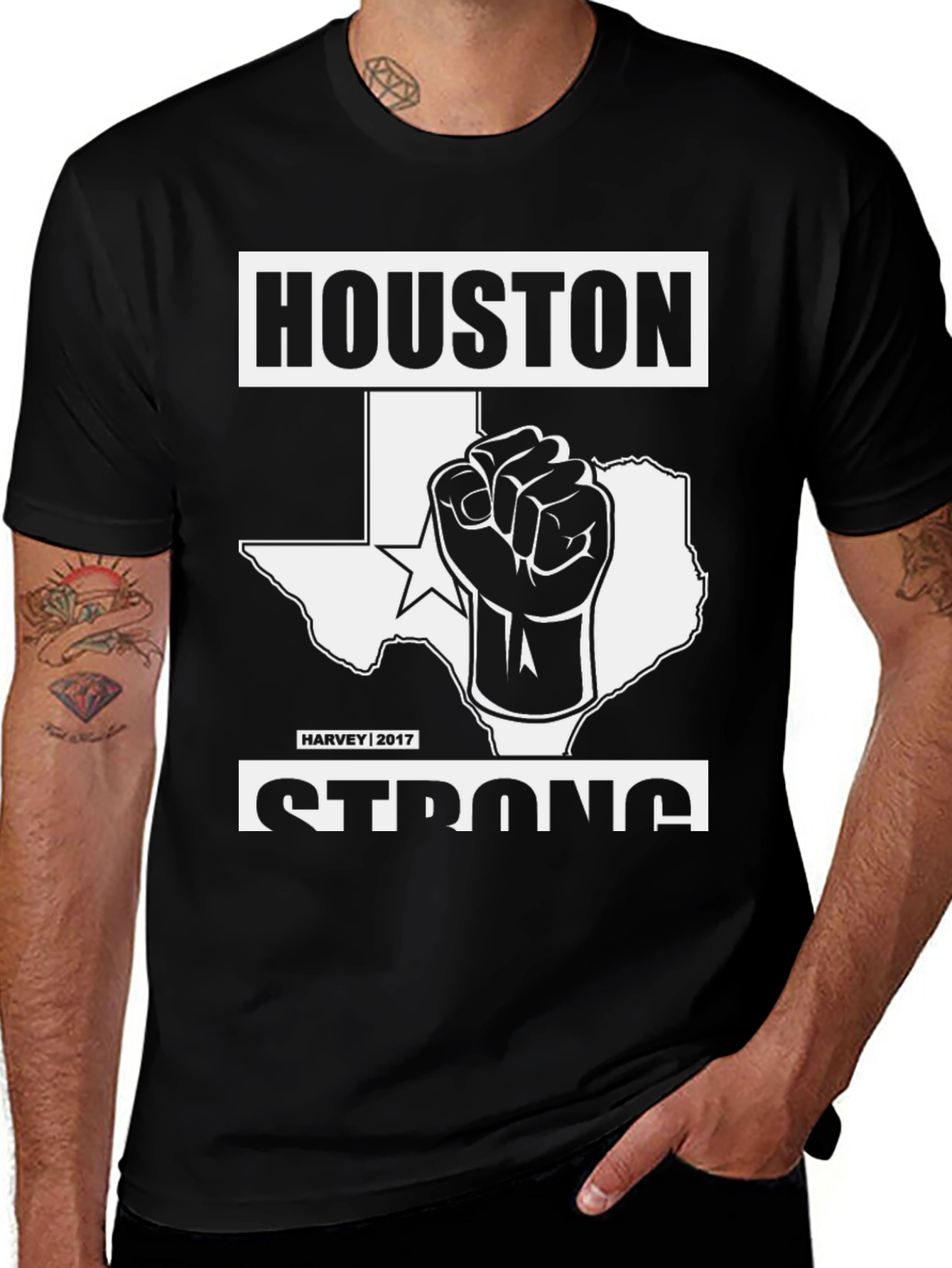Houston Strong T-Shirt - Texas Hurricane Relief