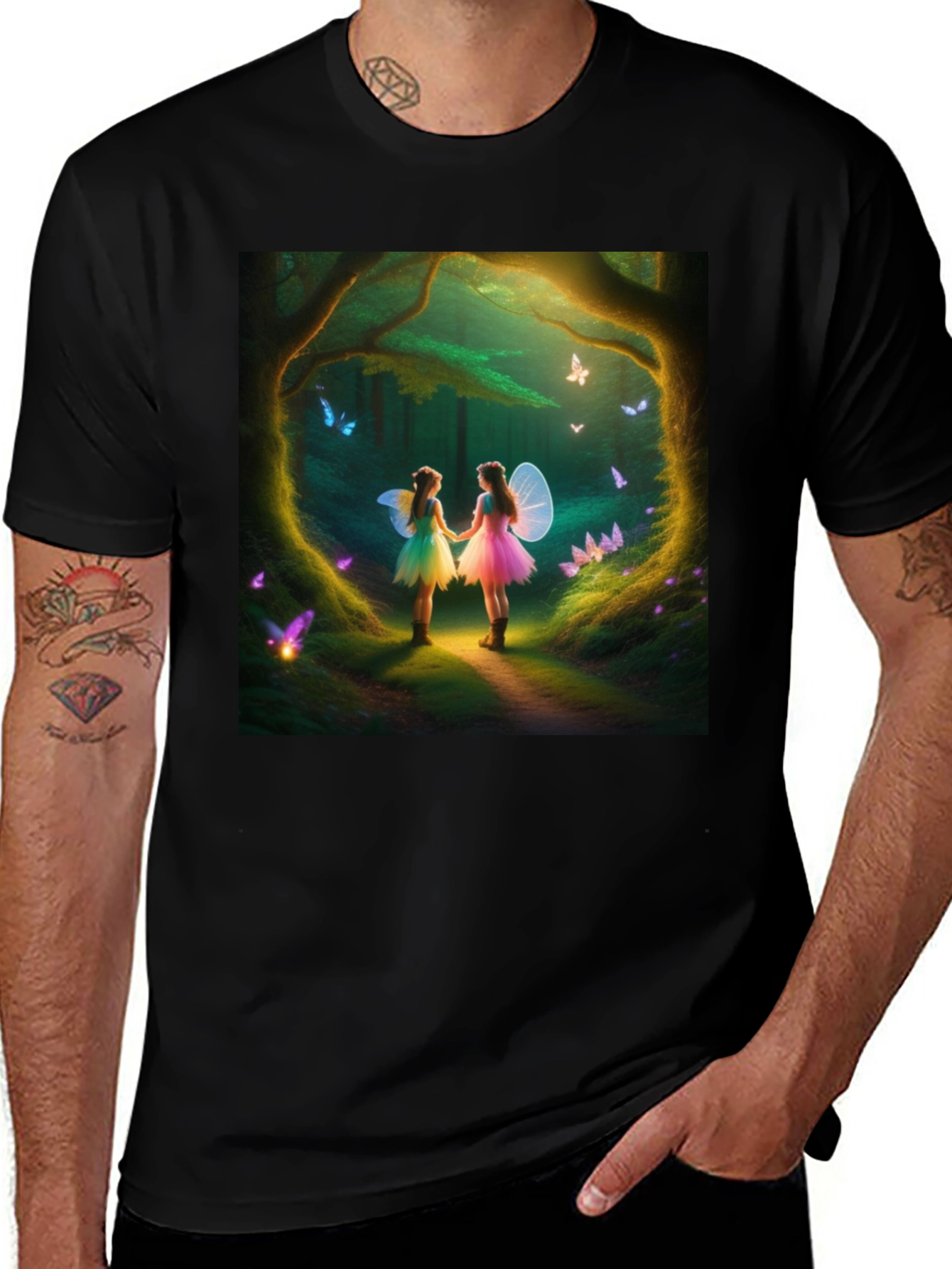 Variant 4 of Enchanted Fairy Tale Graphic Tee