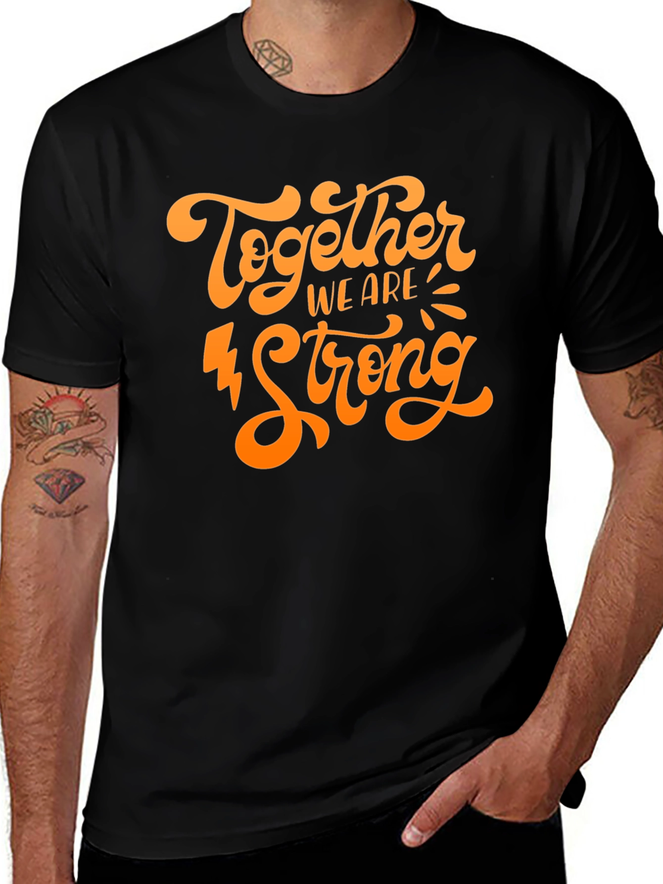 Variant 10 of Together We Are Strong Graphic T-Shirt