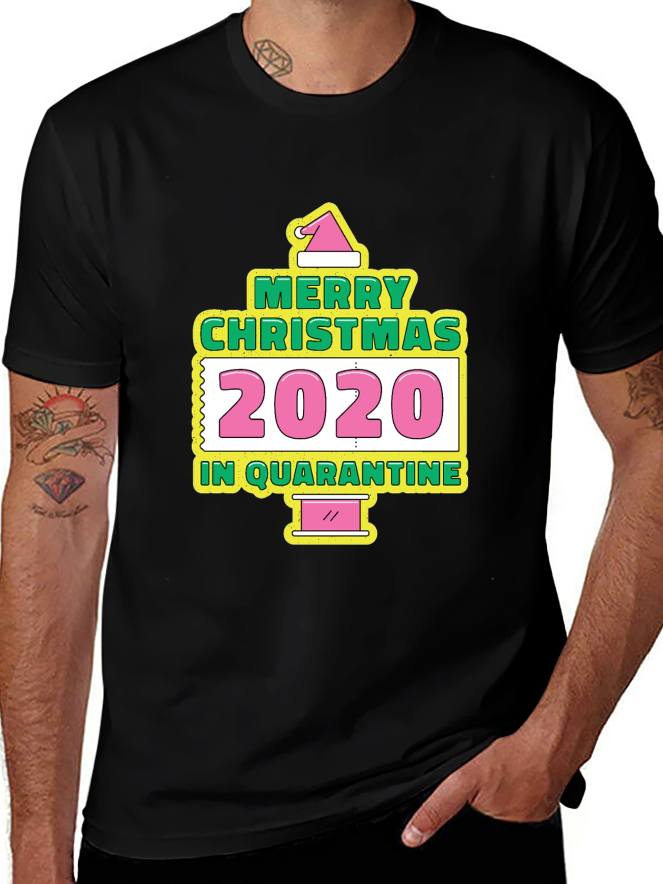 Merry Christmas 2020 Quarantine T-Shirt