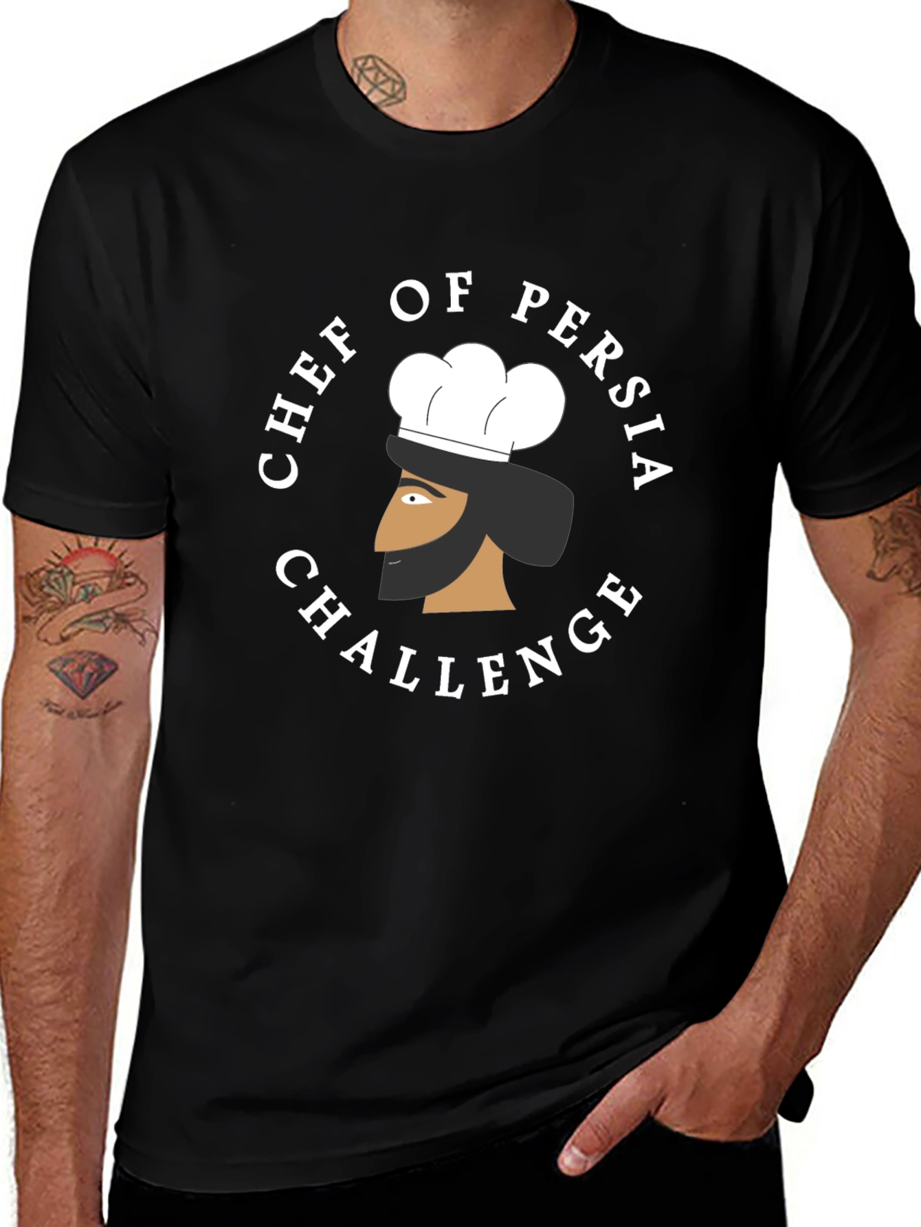 Chef of Persia Challenge Graphic T-Shirt