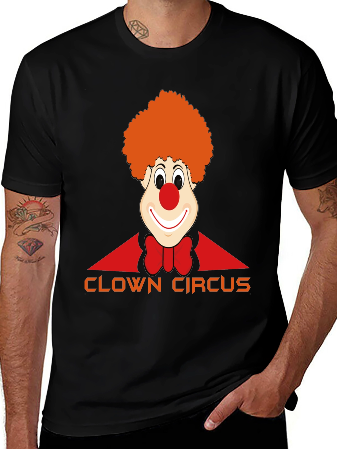 Variant 29 of Clown Circus Graphic T-Shirt - Funny & Unique Design